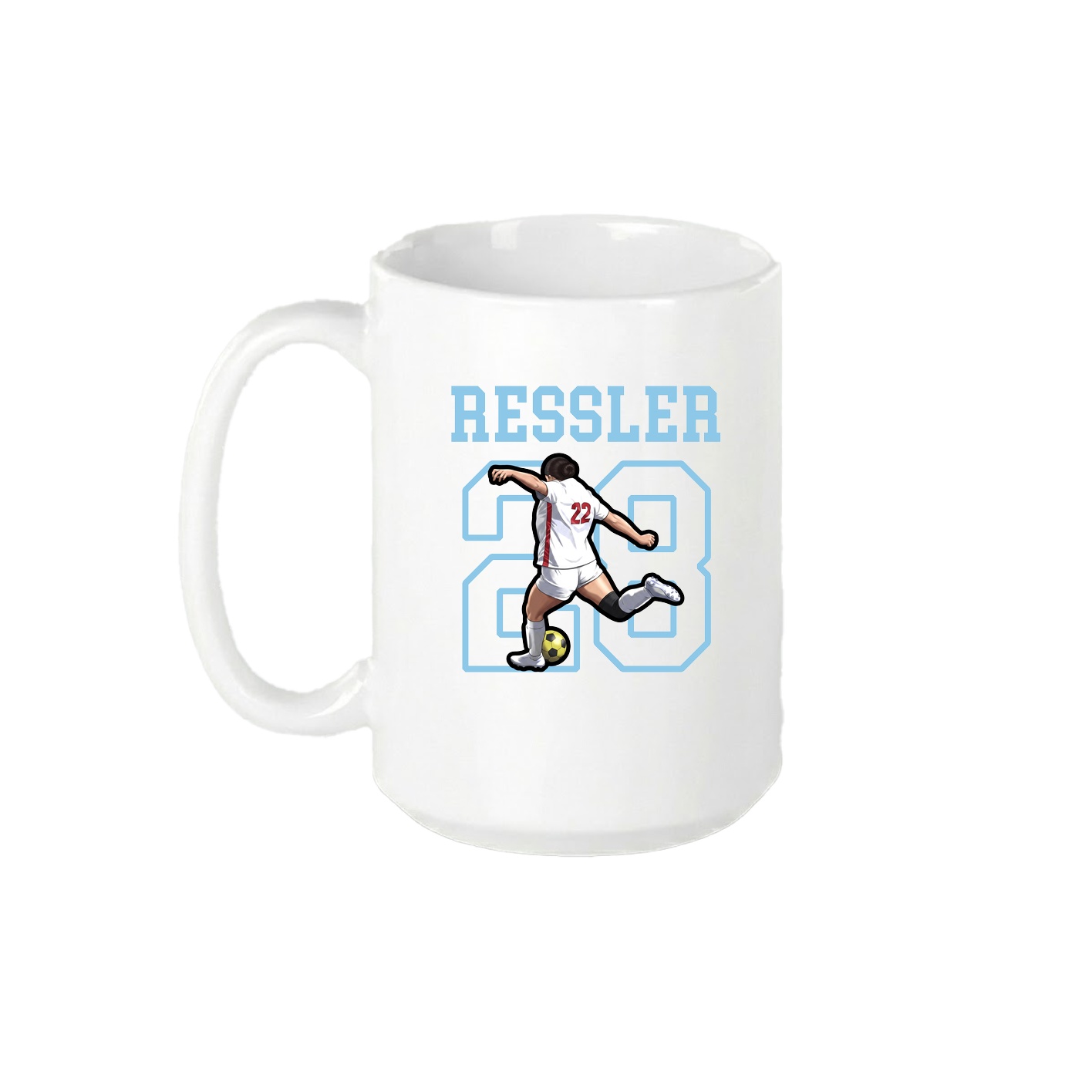 15oz Coffee Mug — Shirsey in White