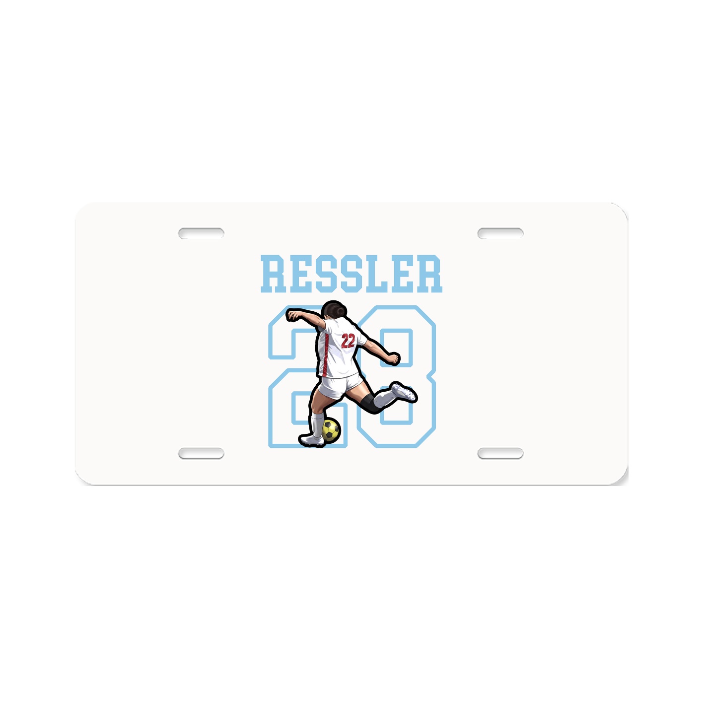 License Plate — Shirsey in Classic