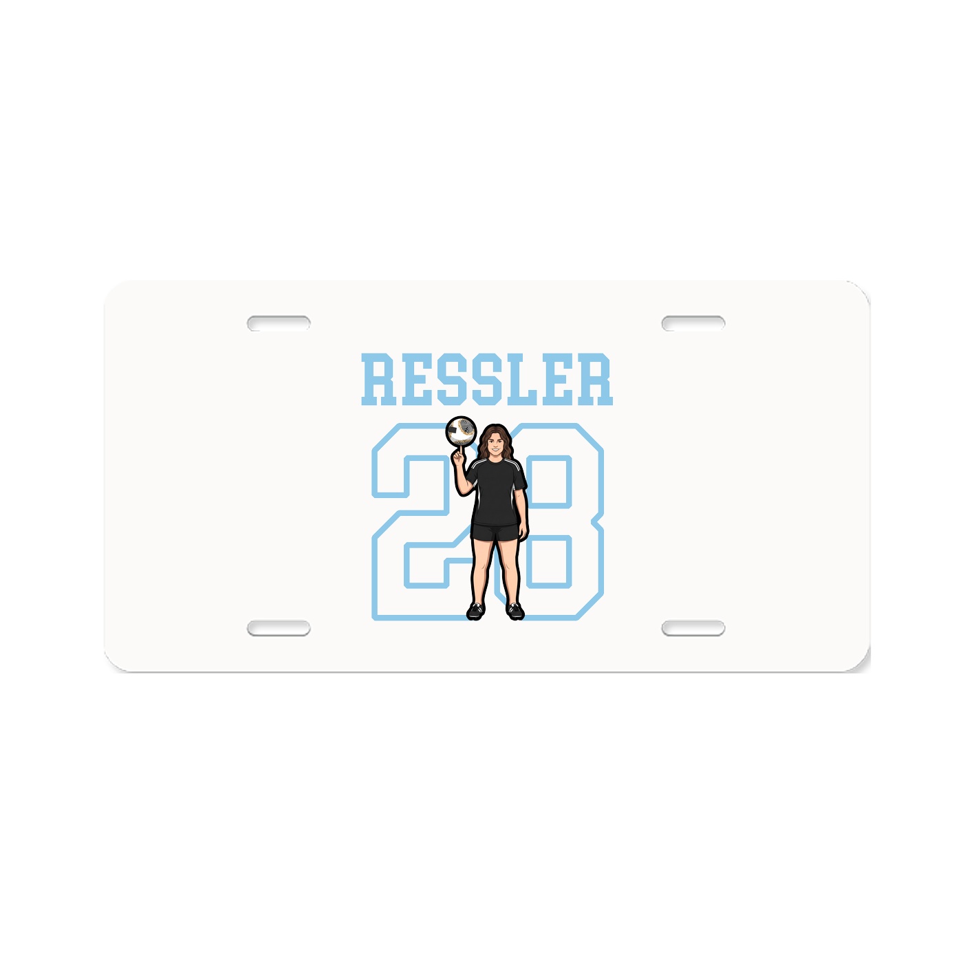 Aluminum License Plate