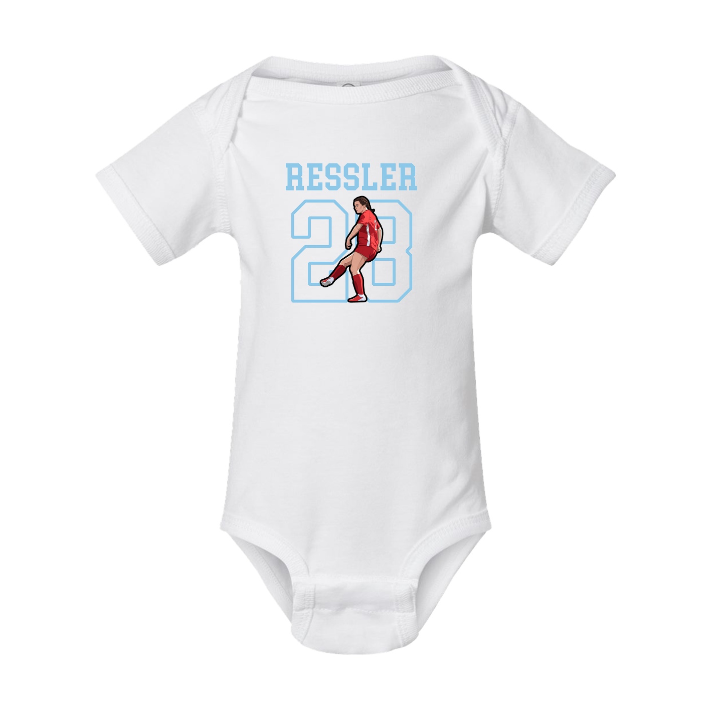 Baby Onesie — Shirsey in White