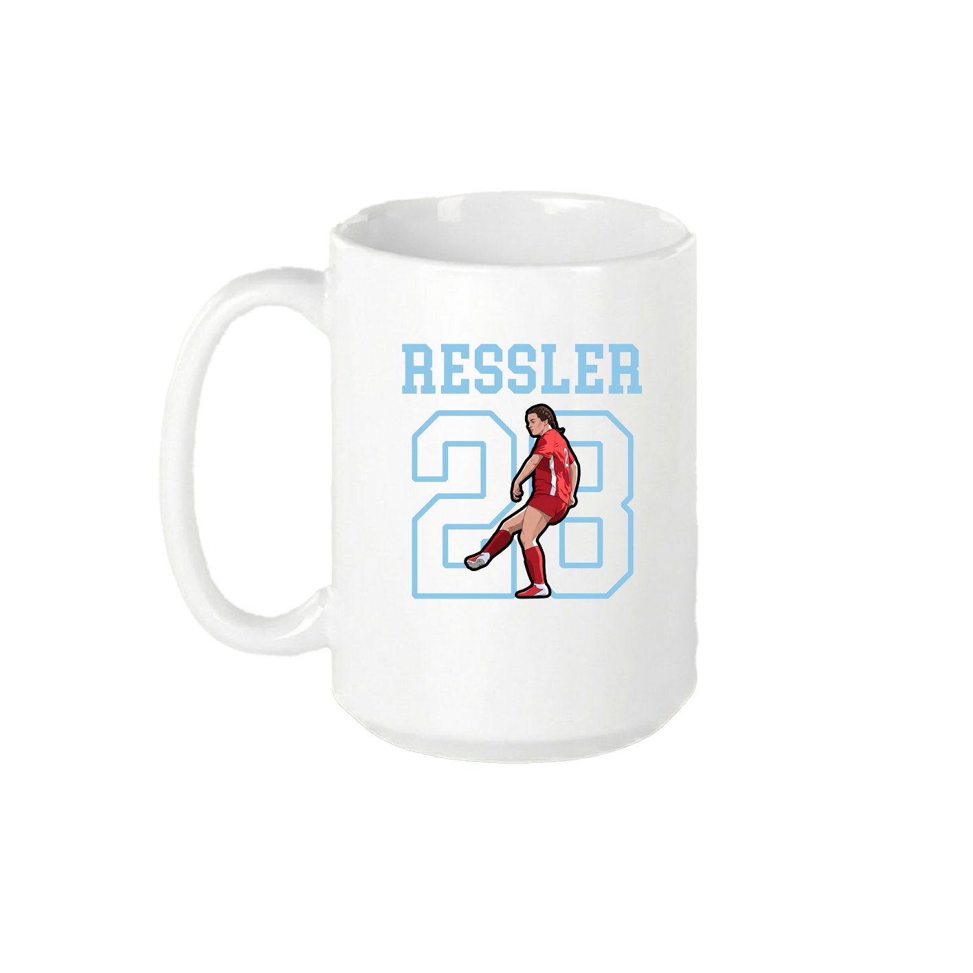 15oz Coffee Mug — Shirsey in White