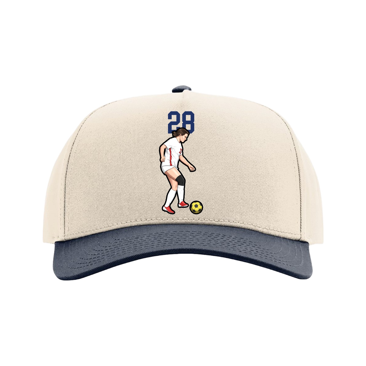 Full Fabric Five-Panel Champ Cap