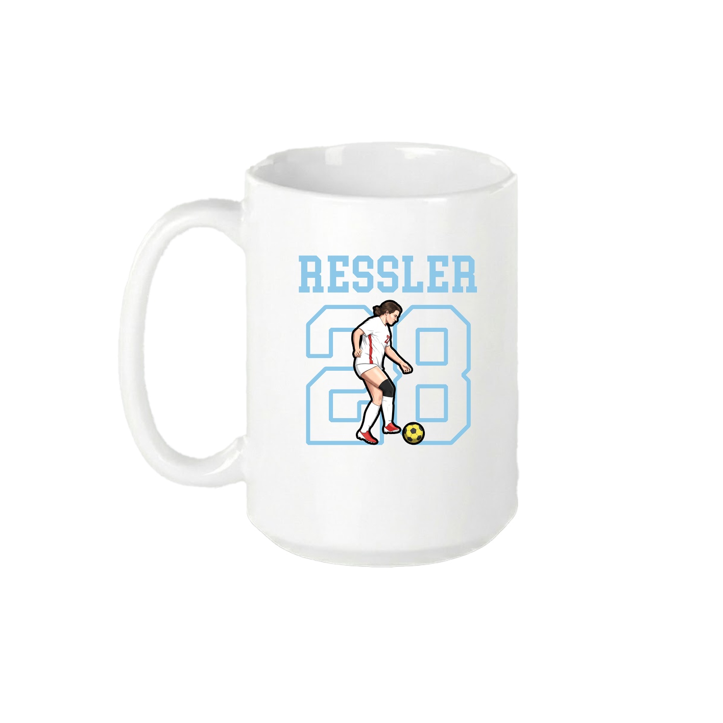 15oz Coffee Mug — Shirsey in White