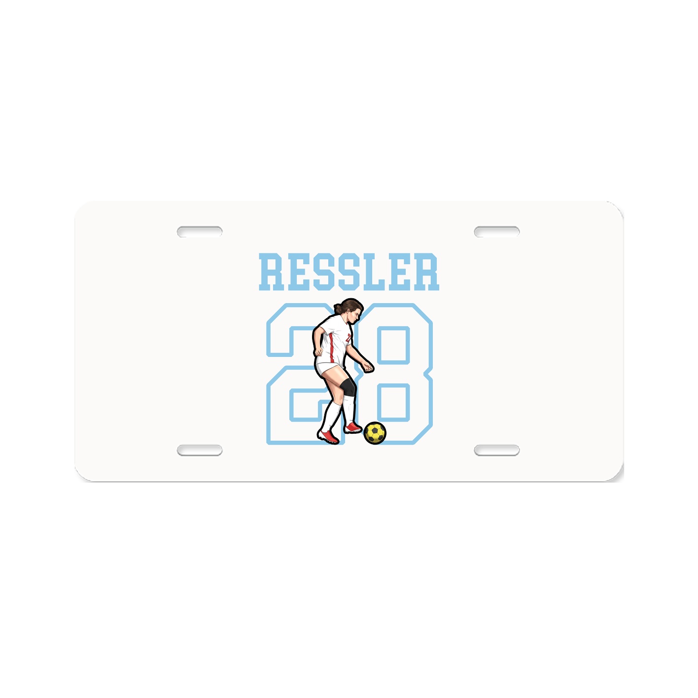 License Plate — Shirsey in Classic