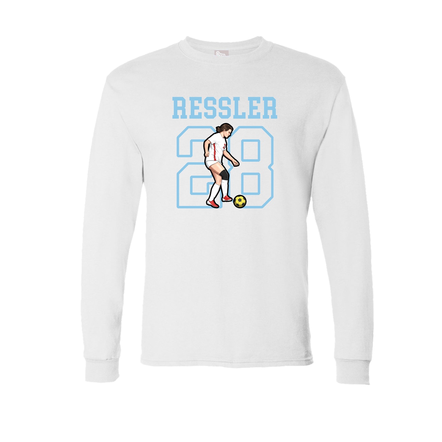 Long Sleeve Tee — Shirsey in White