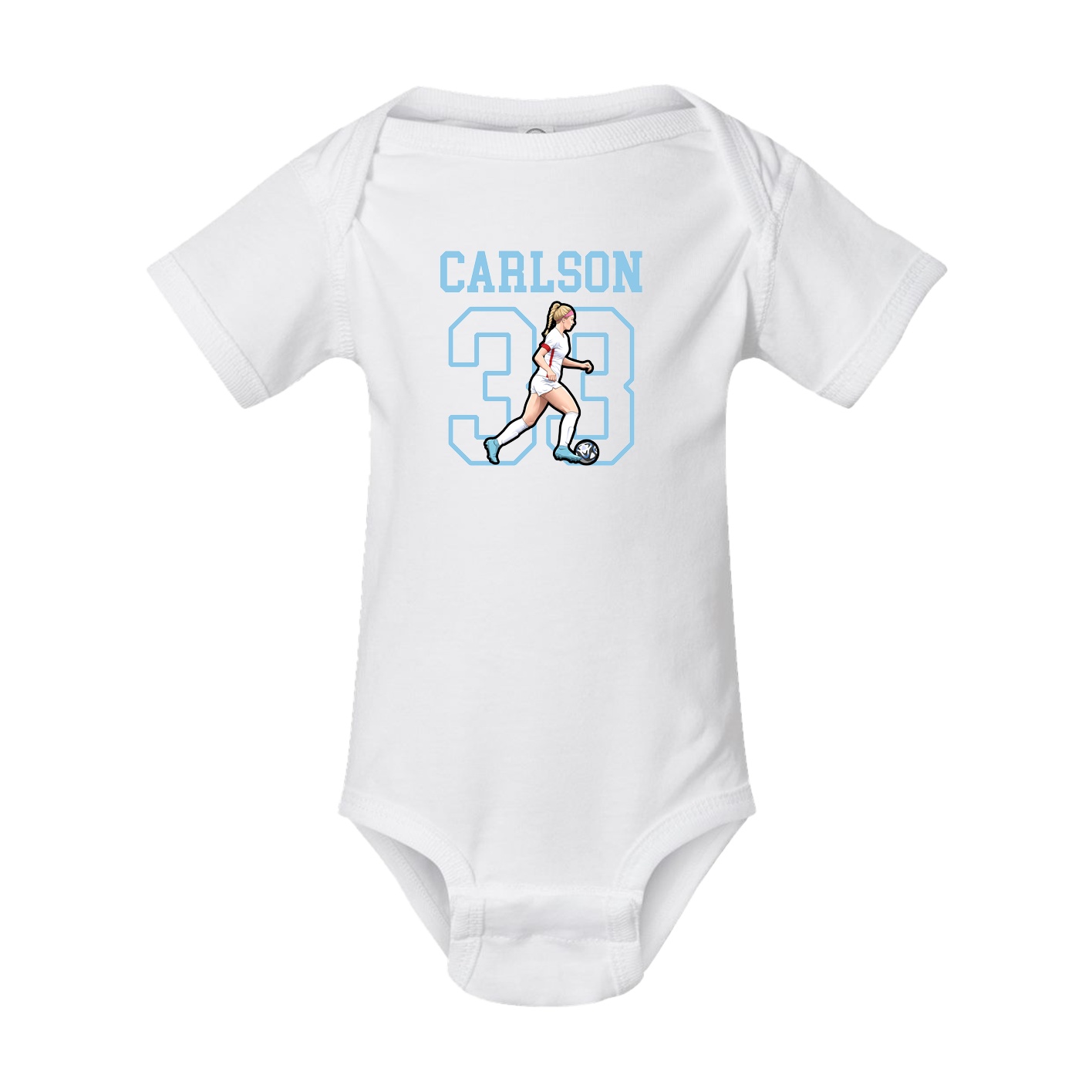 Baby Onesie — Shirsey in White
