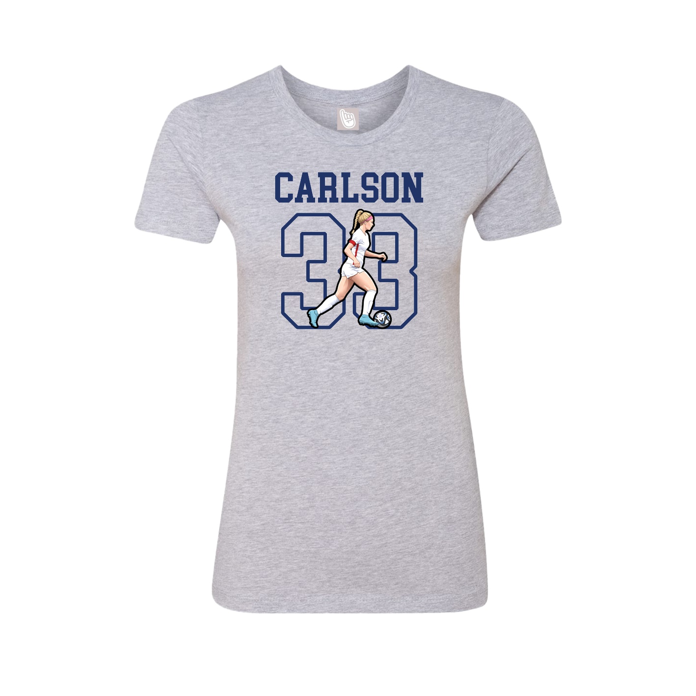 Womens Tee — Shirsey in Grey