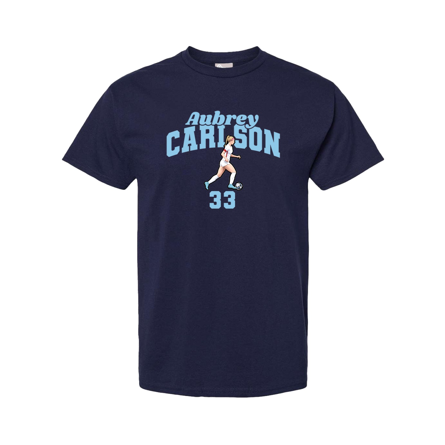 Tee — Signature Arch in Navy