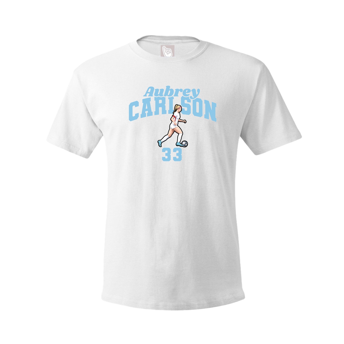 Youth Tee — Signature Arch in White