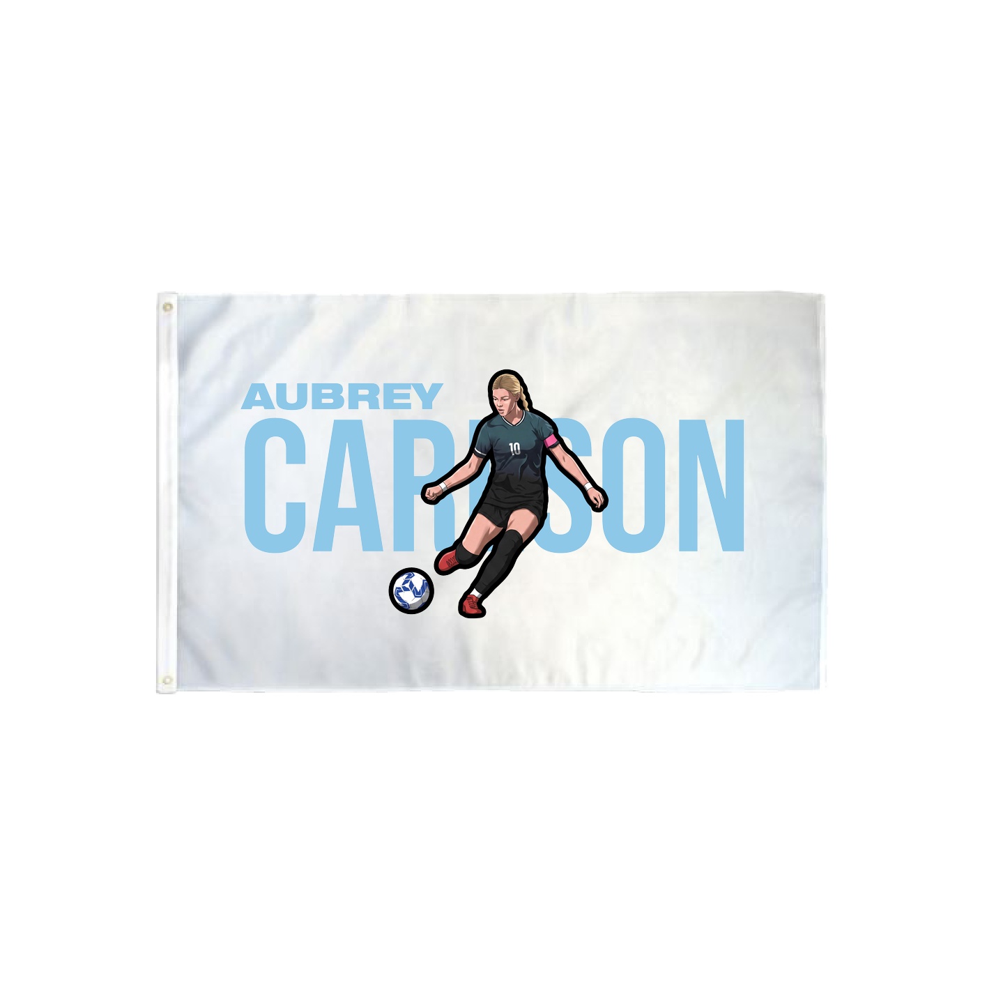 3x5 Flag — Player Name in Classic