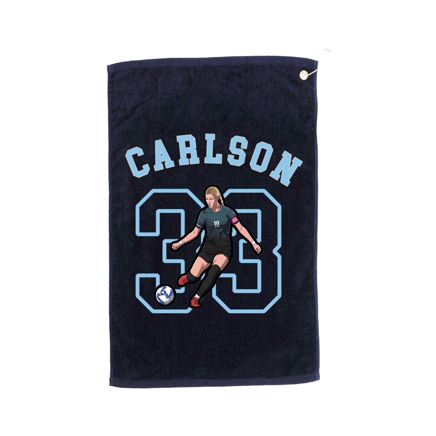 Golf Towel — Shirsey Arch in Navy