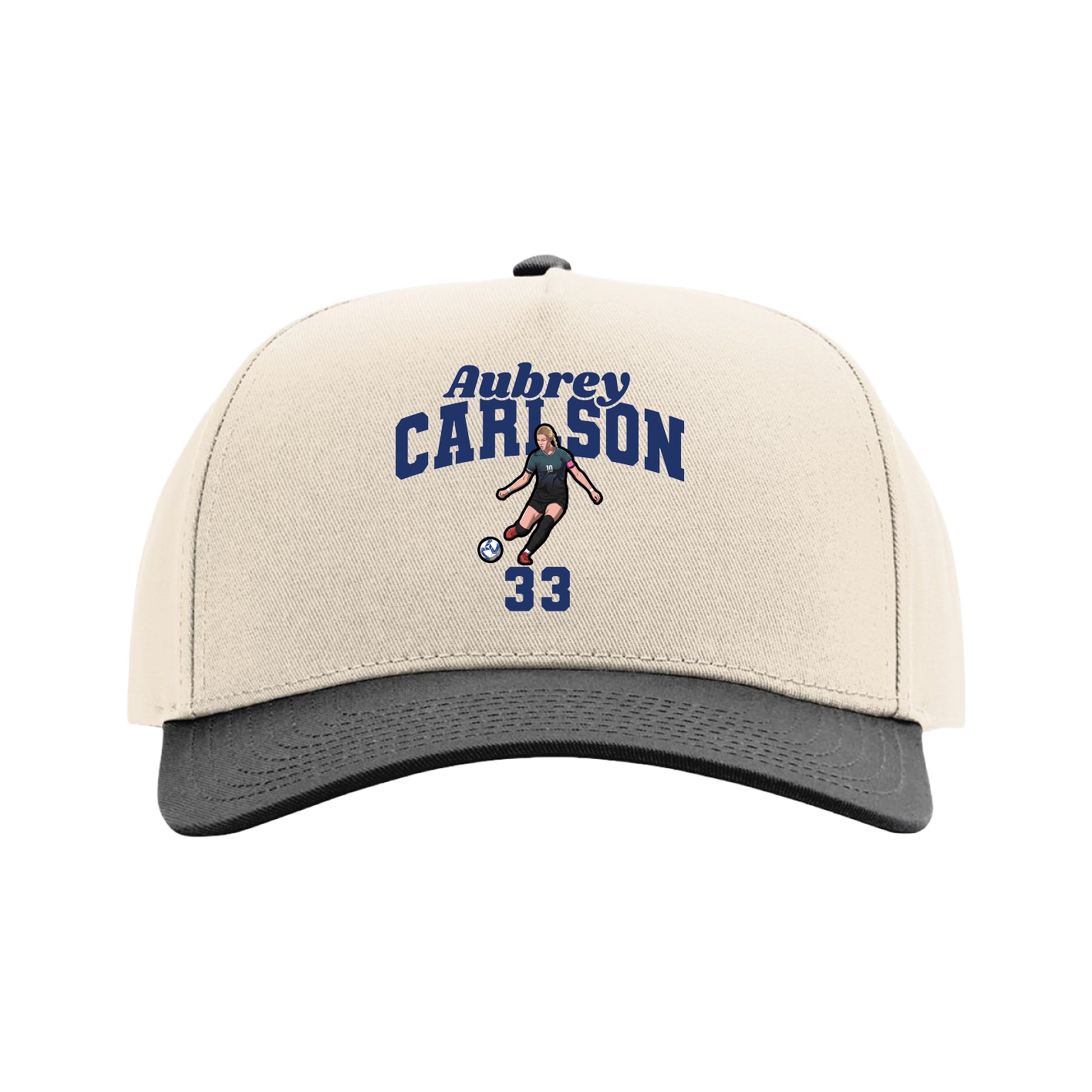 Full Fabric Five-Panel Champ Cap