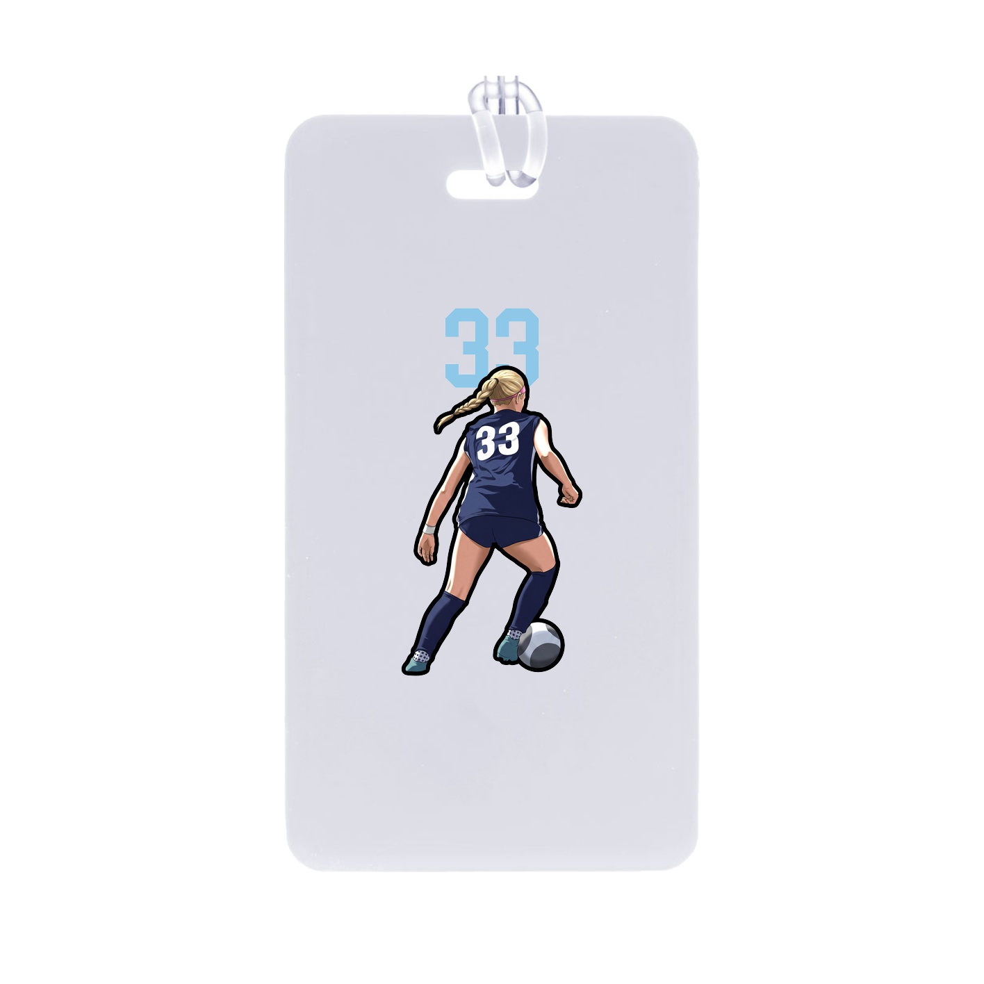 Bag Tag — Number Top in Classic
