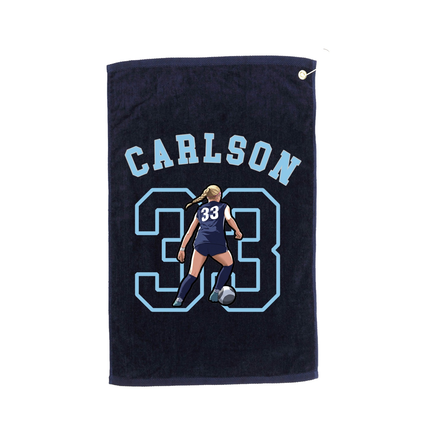 Golf Towel — Shirsey Arch in Navy