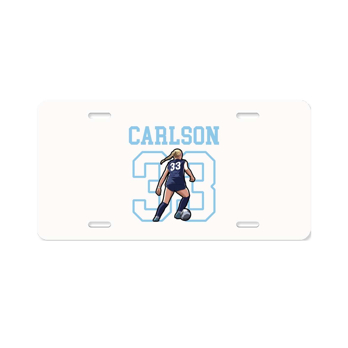 License Plate — Shirsey in Classic
