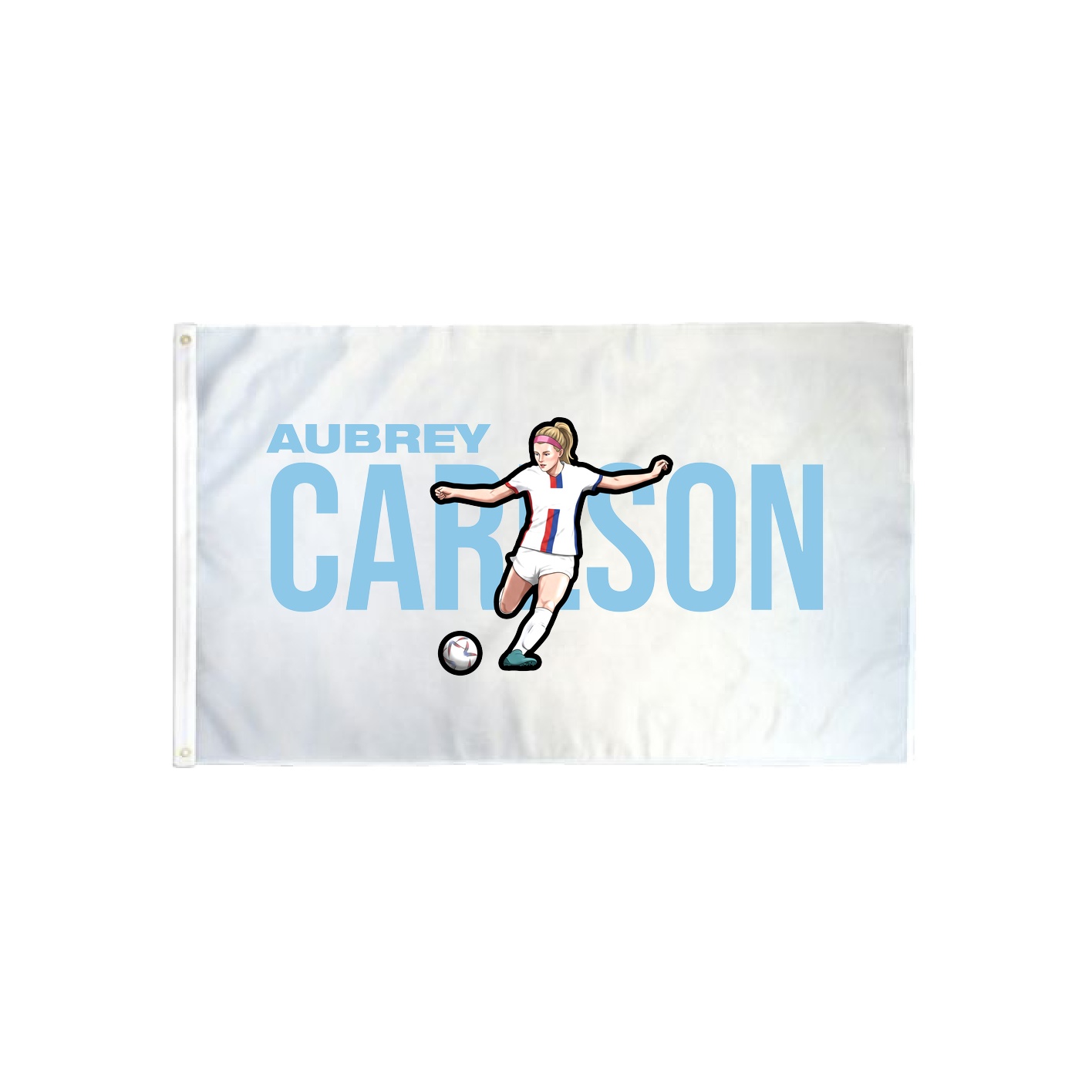 3x5 Flag — Player Name in Classic