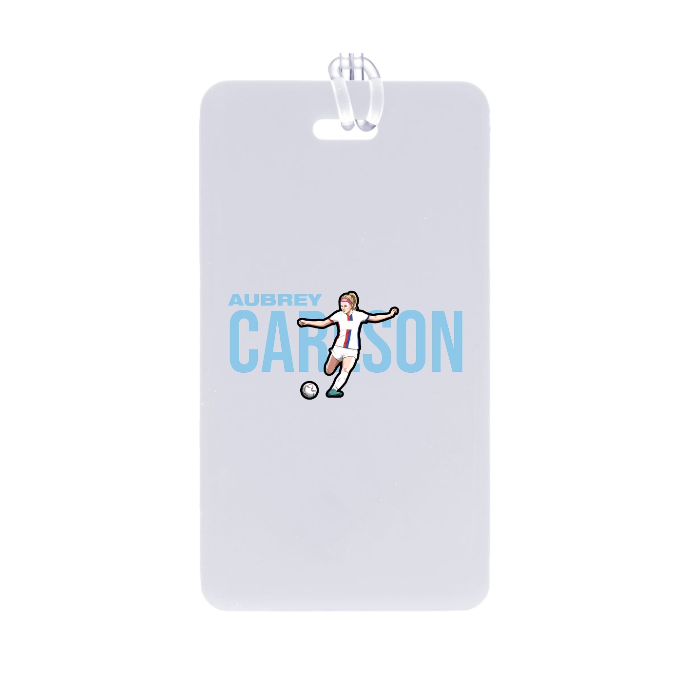 Bag Tag — Player Name in Classic
