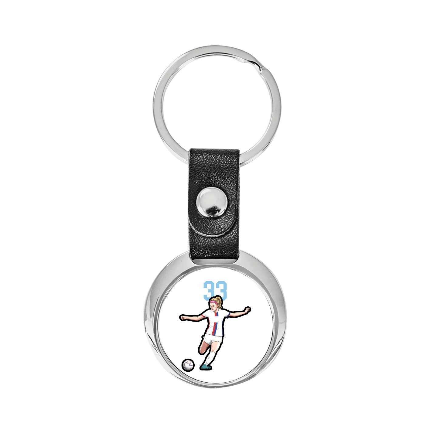 Key Chain — Number Top in Classic