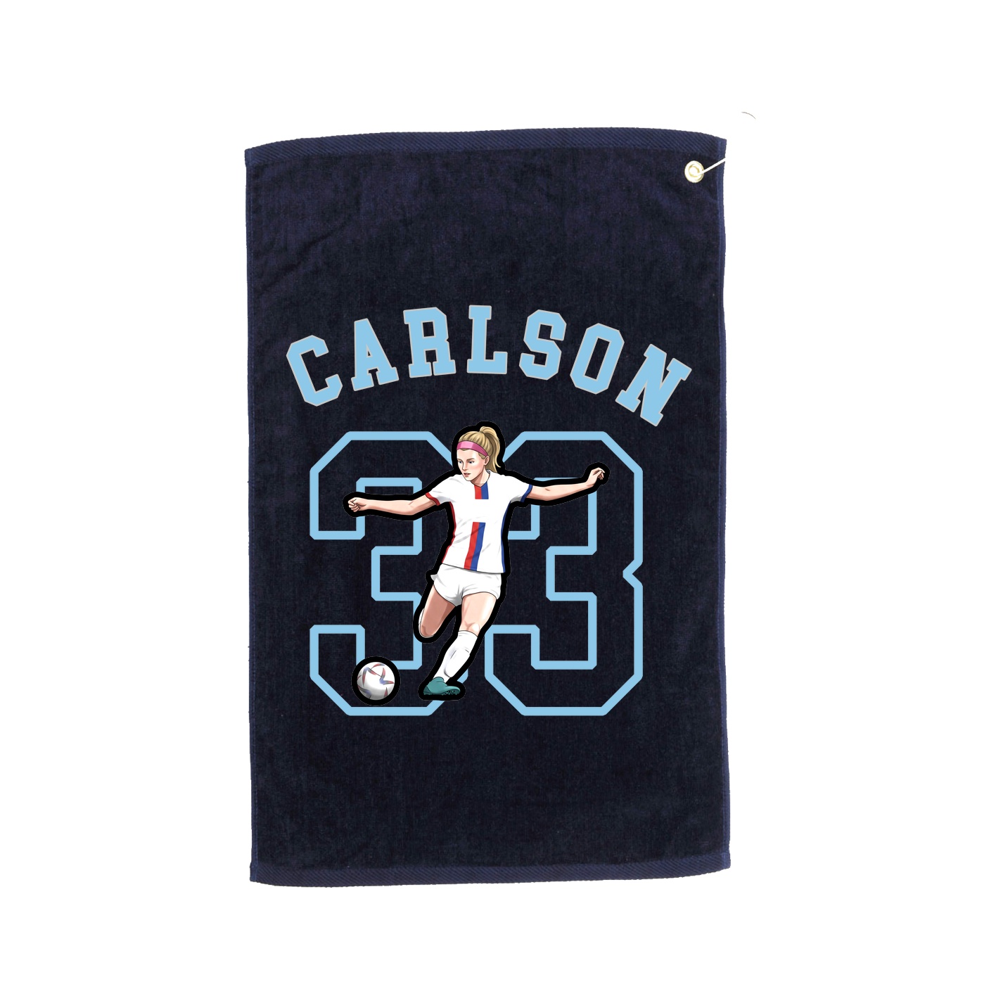 Golf Towel — Shirsey Arch in Navy