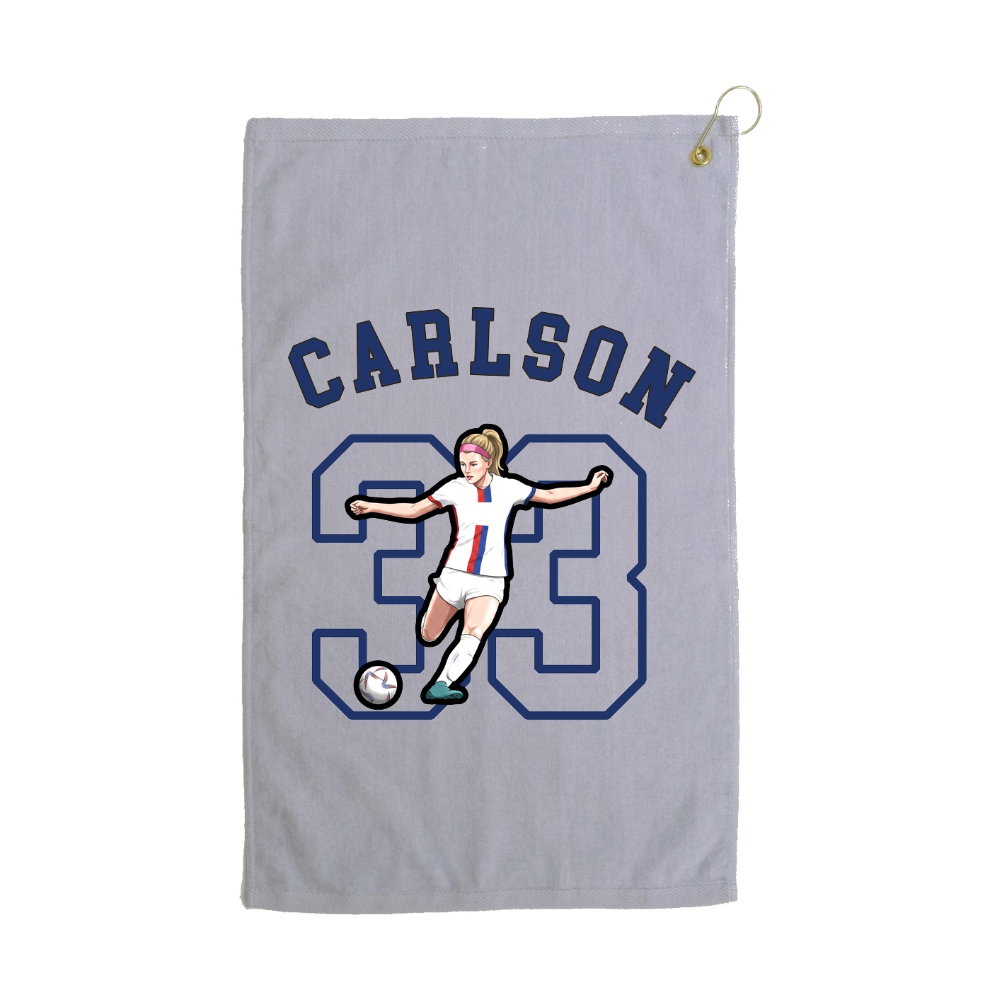 Golf Towel — Shirsey Arch in Grey