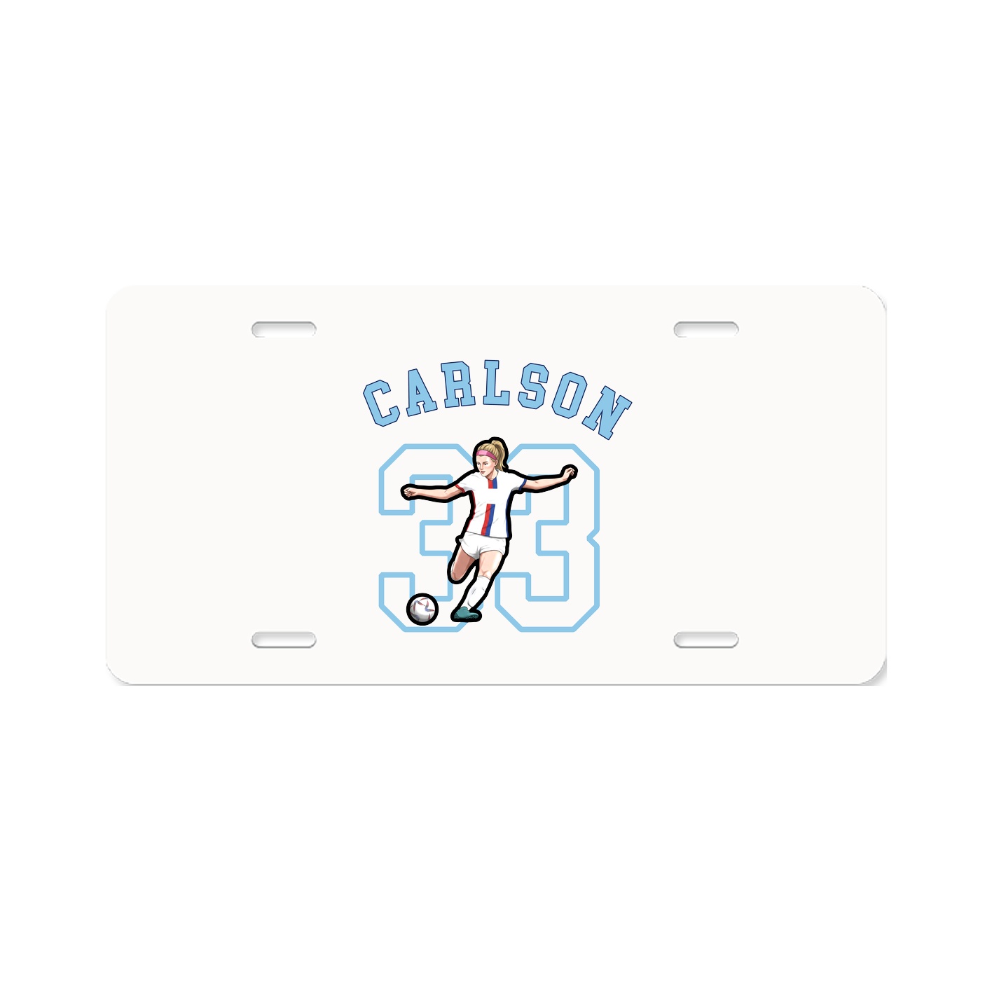 License Plate — Shirsey Arch in Classic