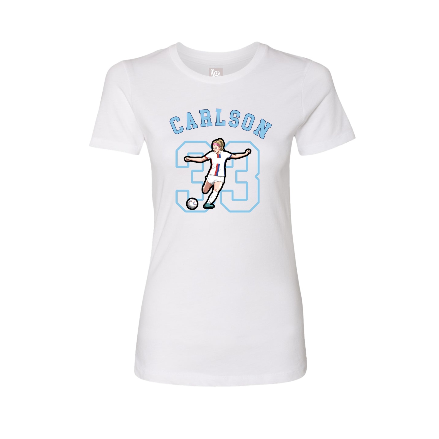 Womens Tee — Shirsey Arch in White