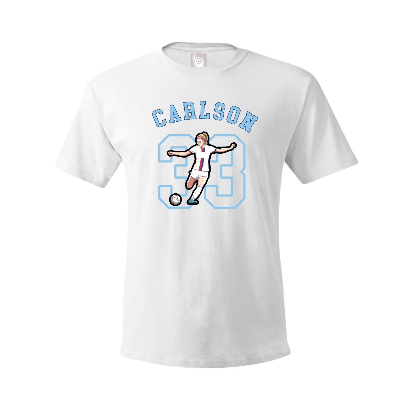 Youth Tee — Shirsey Arch in White