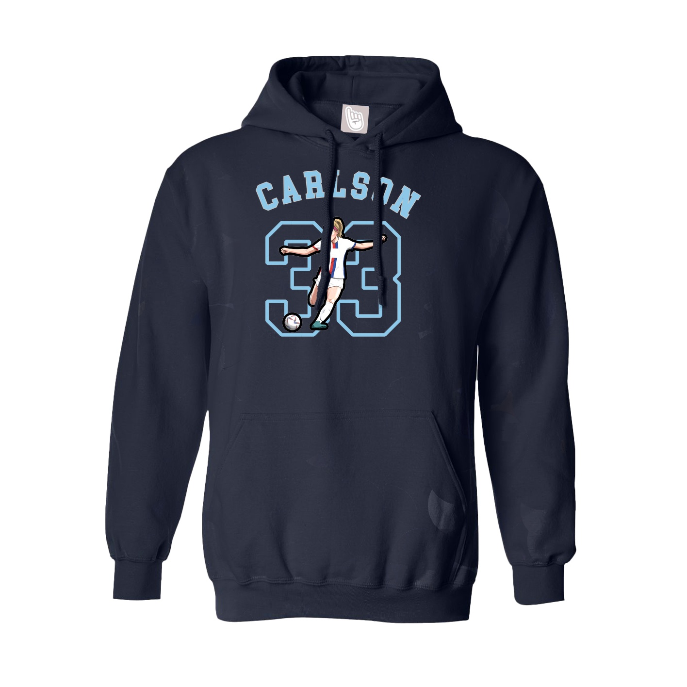 Youth Hoodie — Shirsey Arch in Navy