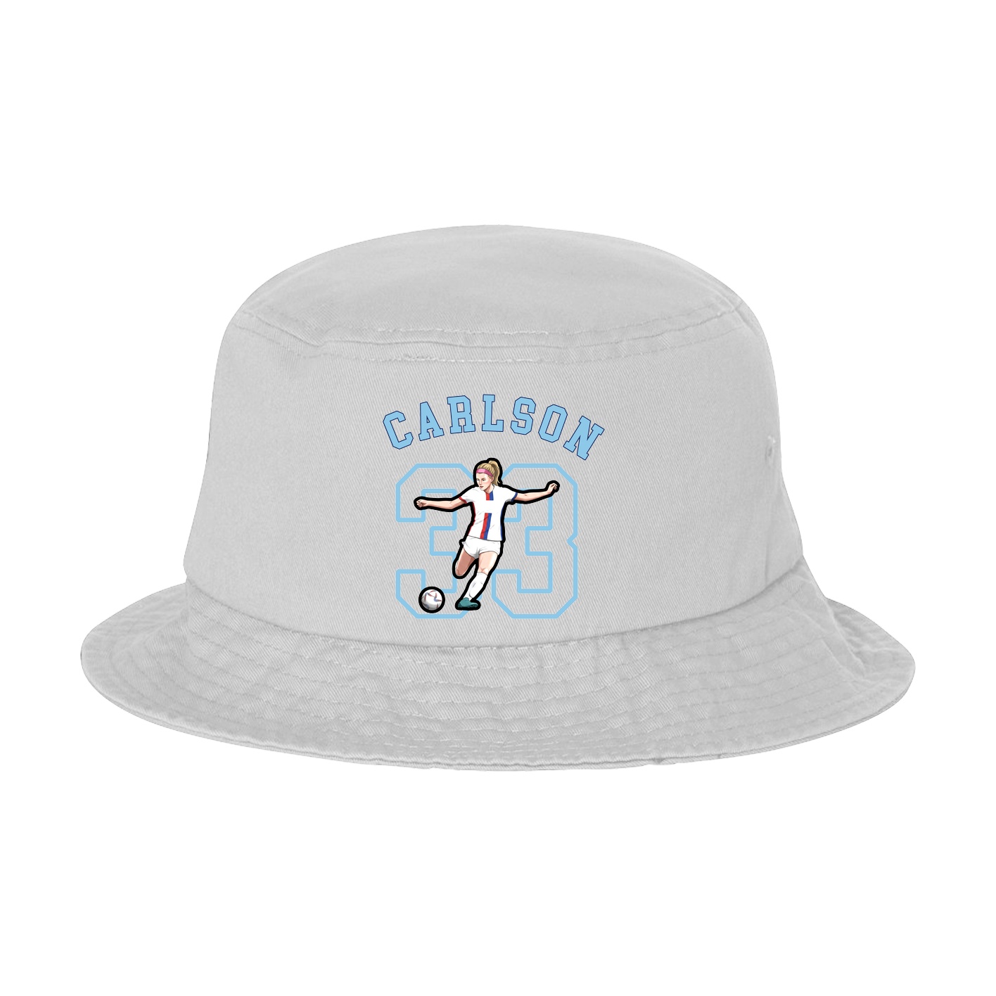 Bucket Cap — Shirsey Arch in White