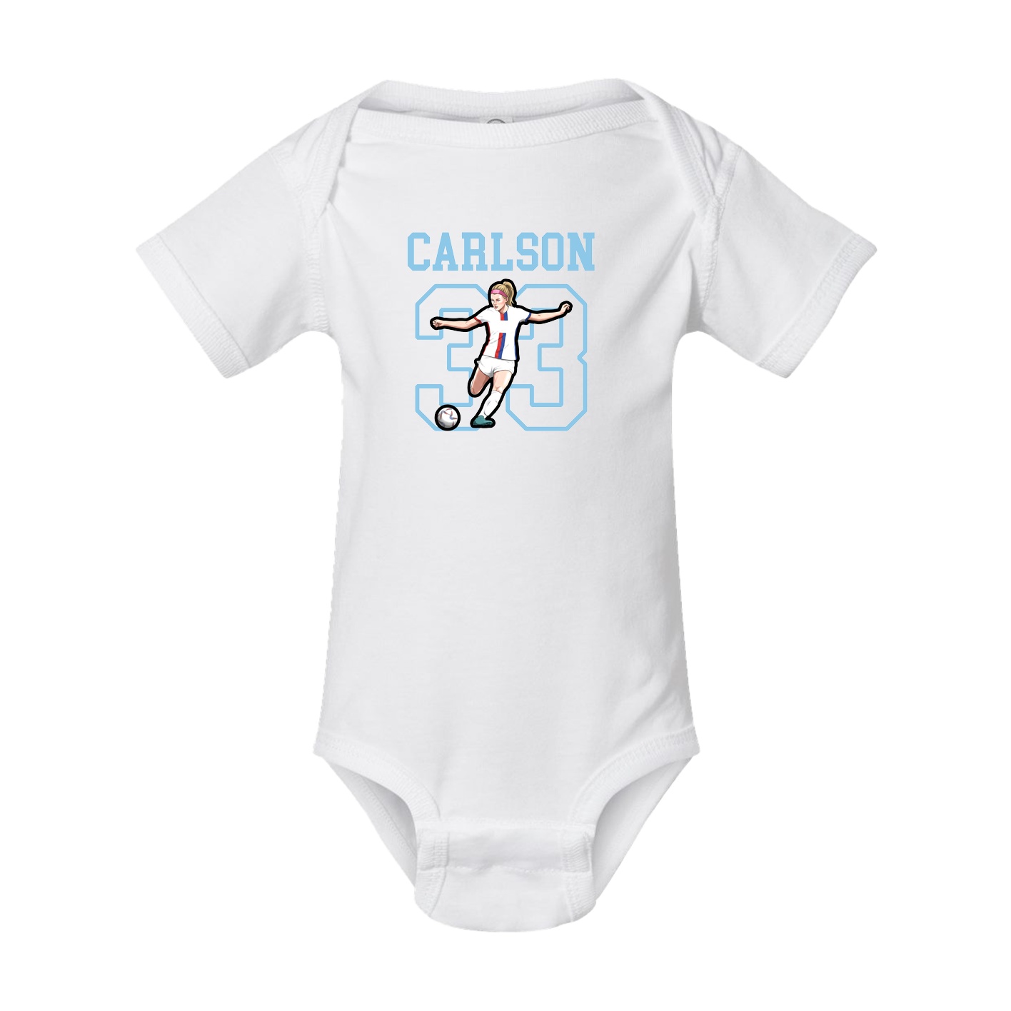 Baby Onesie — Shirsey in White