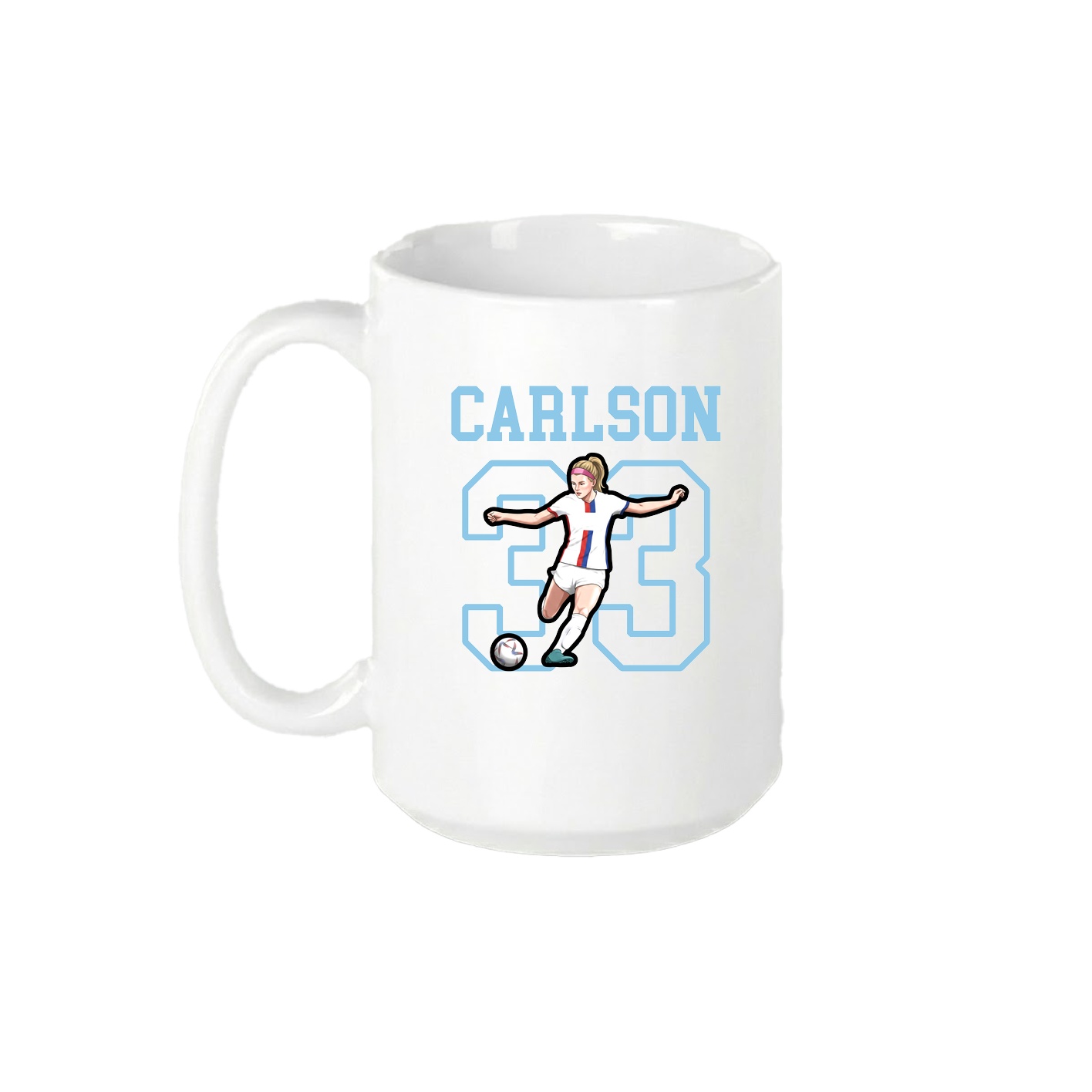 15oz Coffee Mug — Shirsey in White