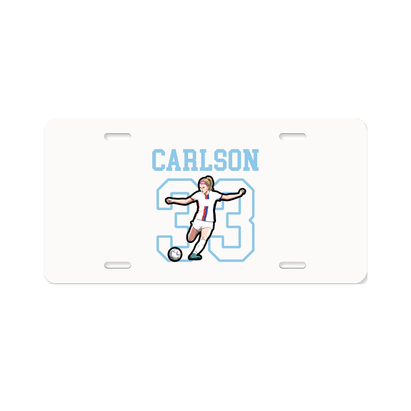 License Plate — Shirsey in Classic