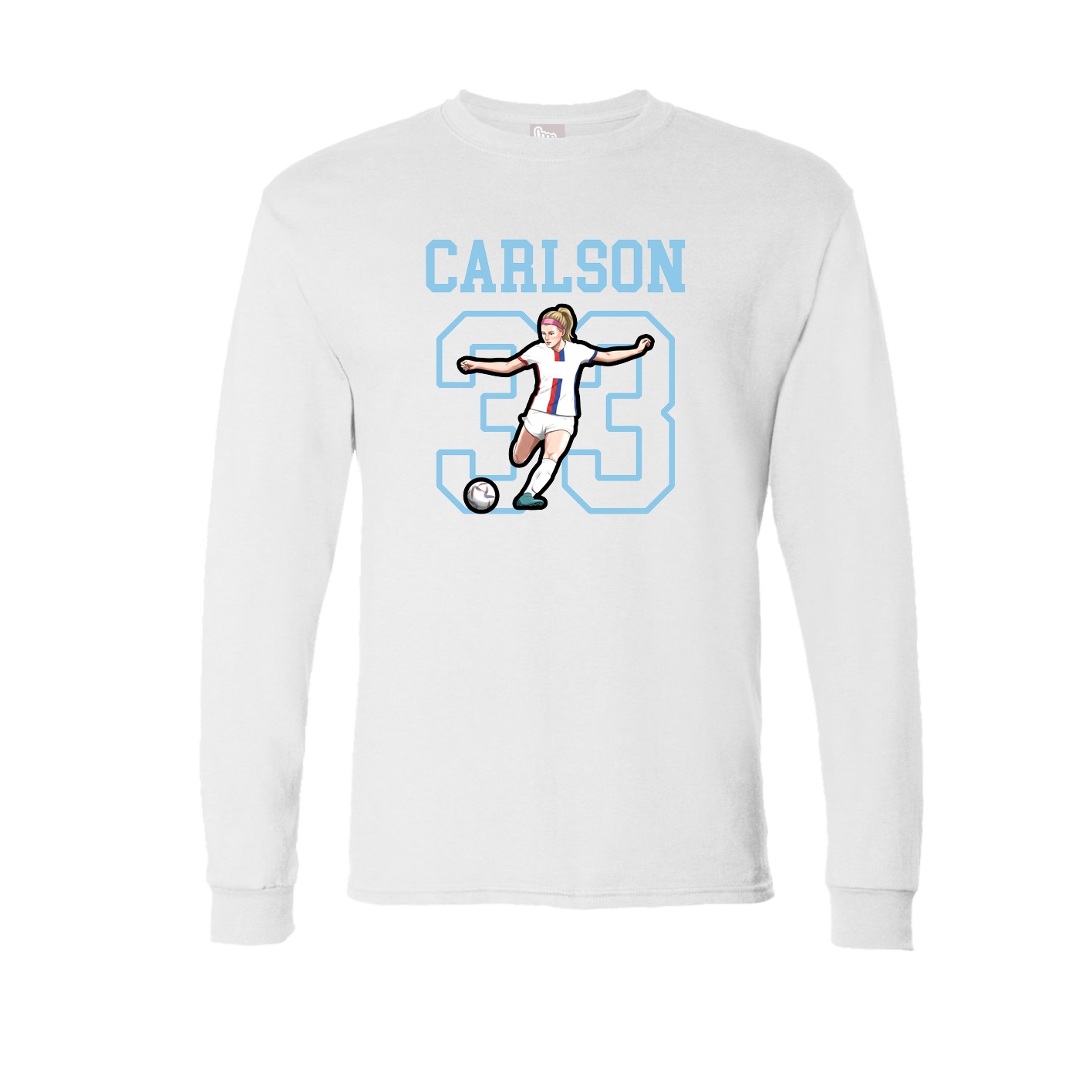 Long Sleeve Tee — Shirsey in White