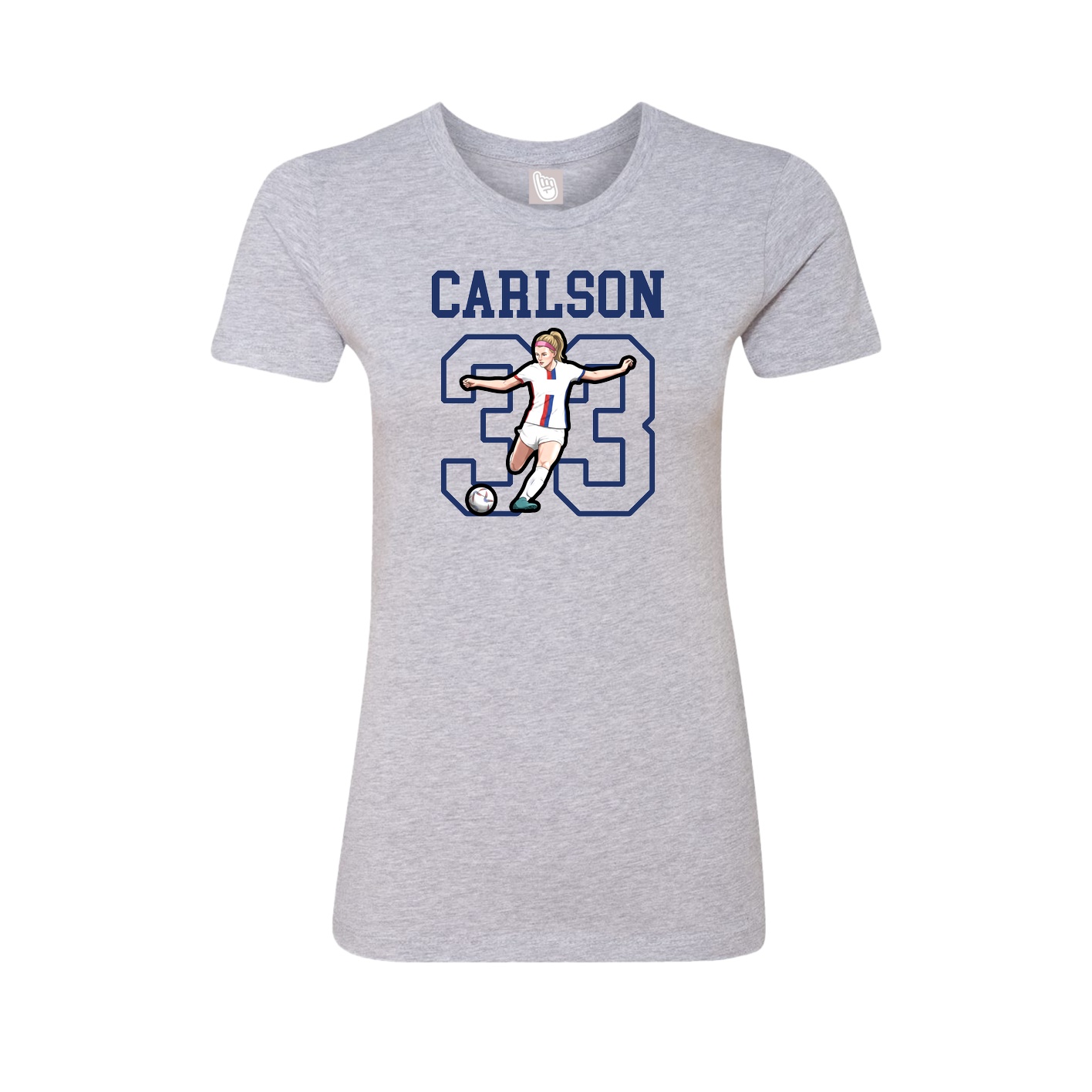 Womens Tee — Shirsey in Grey