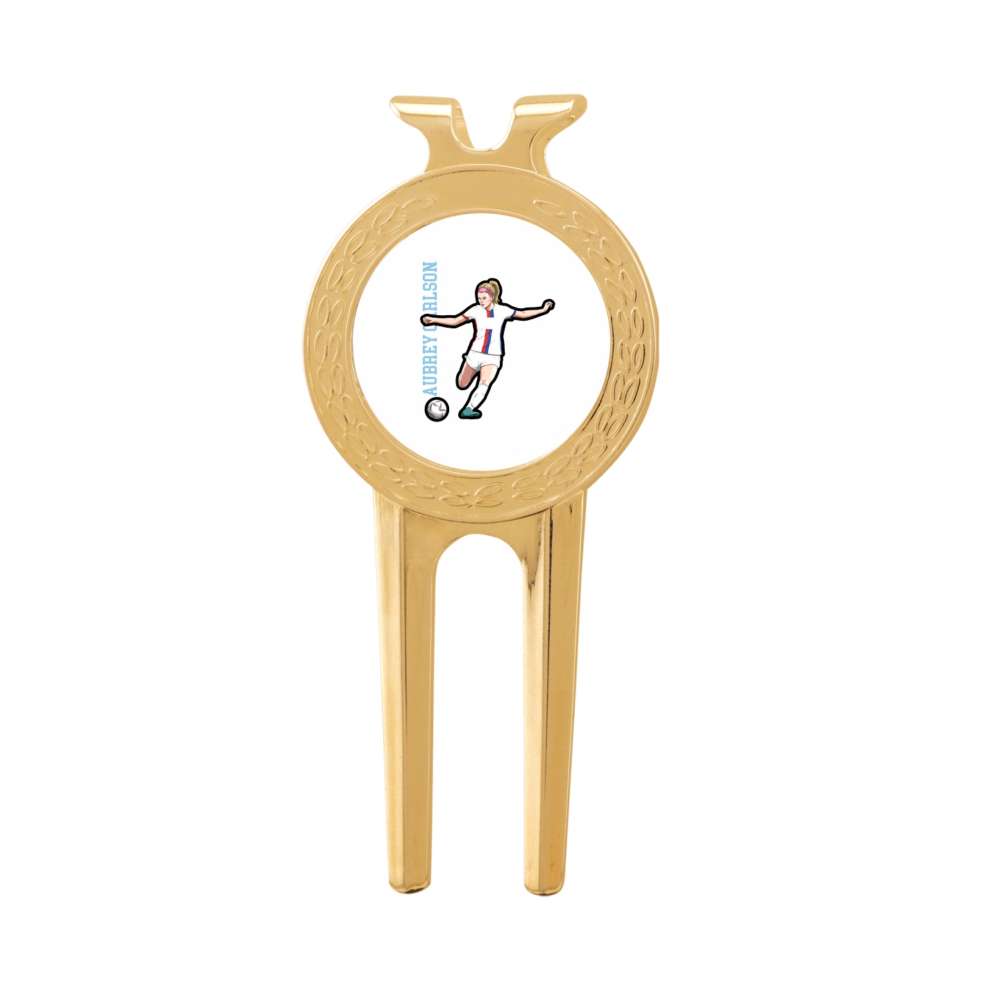 Divot Tool with Ball Marker — Name Vertical in Classic