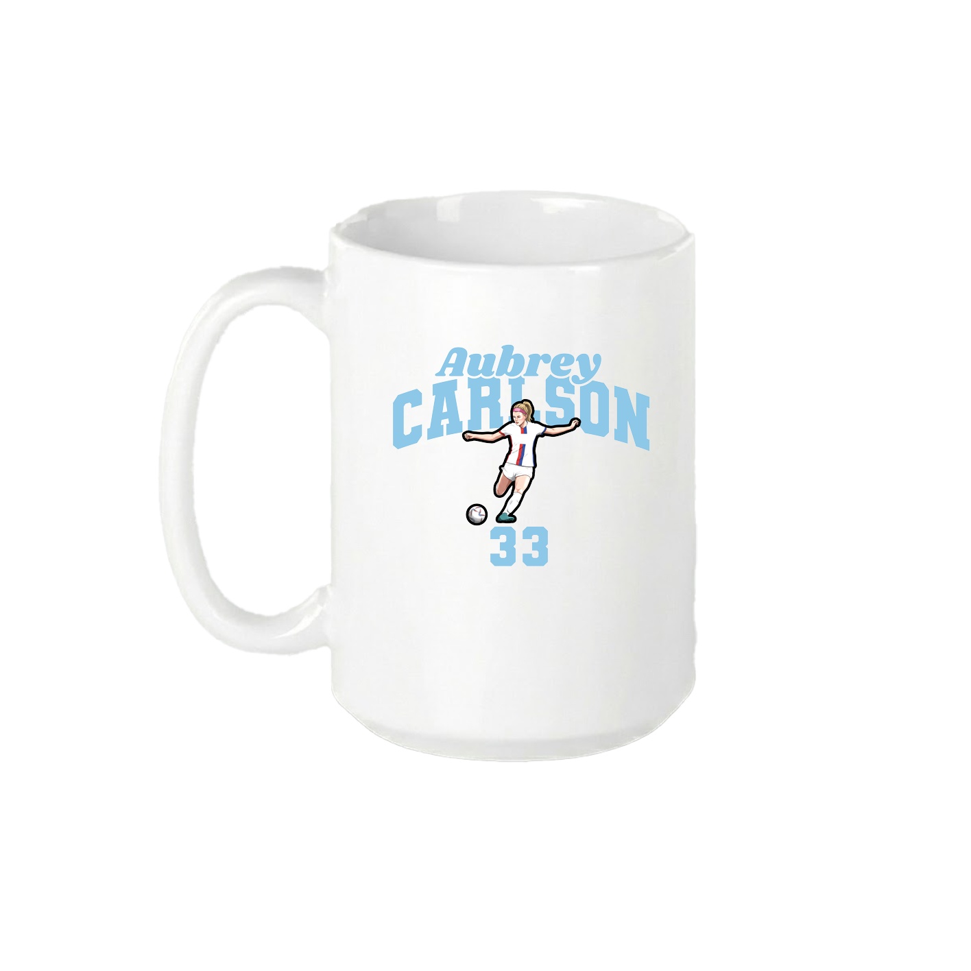 15oz Coffee Mug — Signature Arch in White