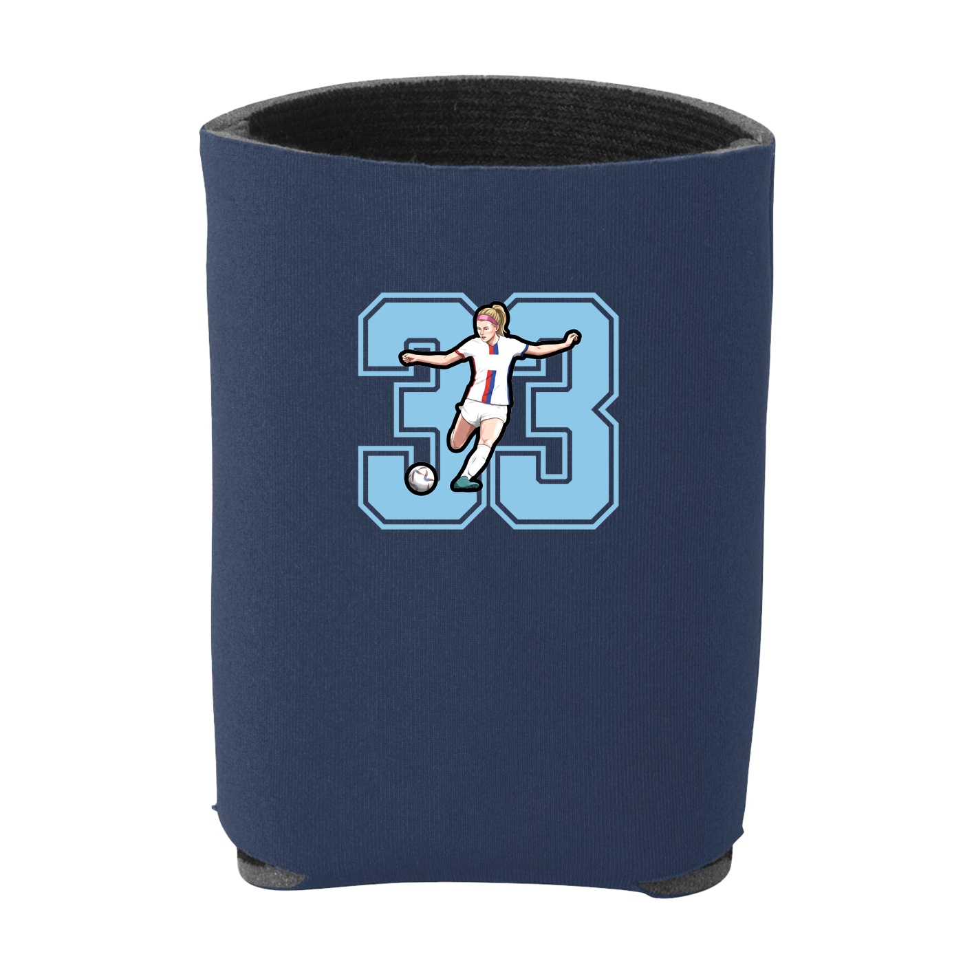 Can Holder — Number in Navy