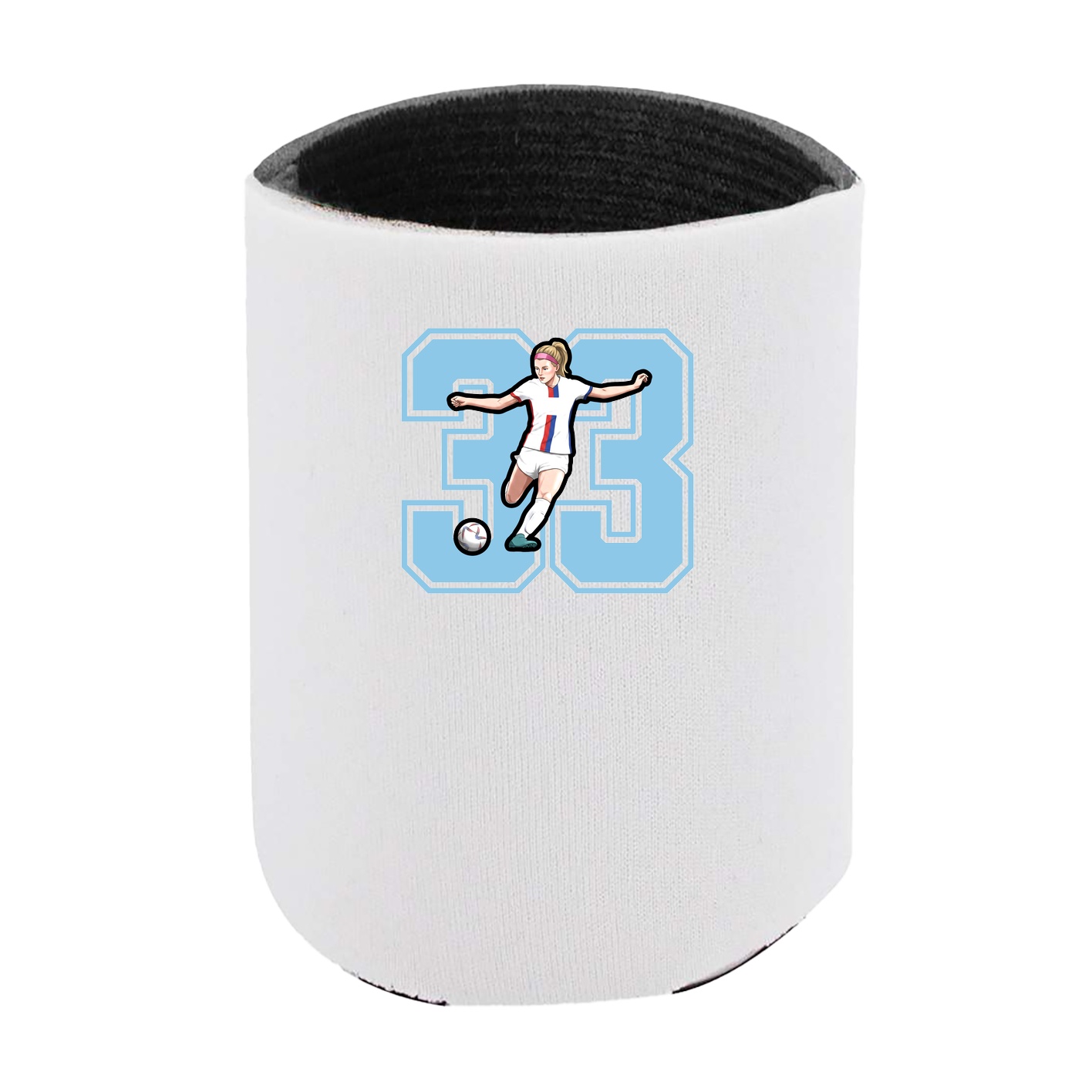 Can Holder — Number in White