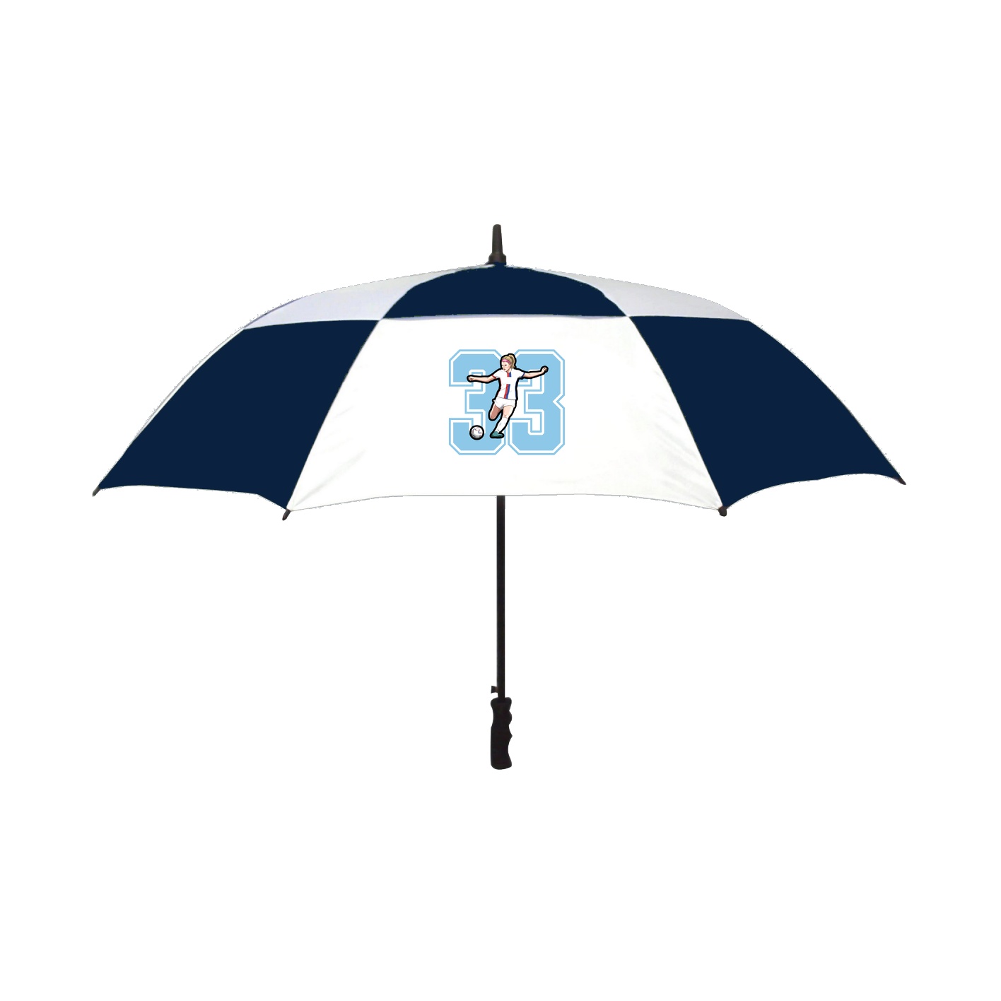 Golf Umbrella — Number in Navy