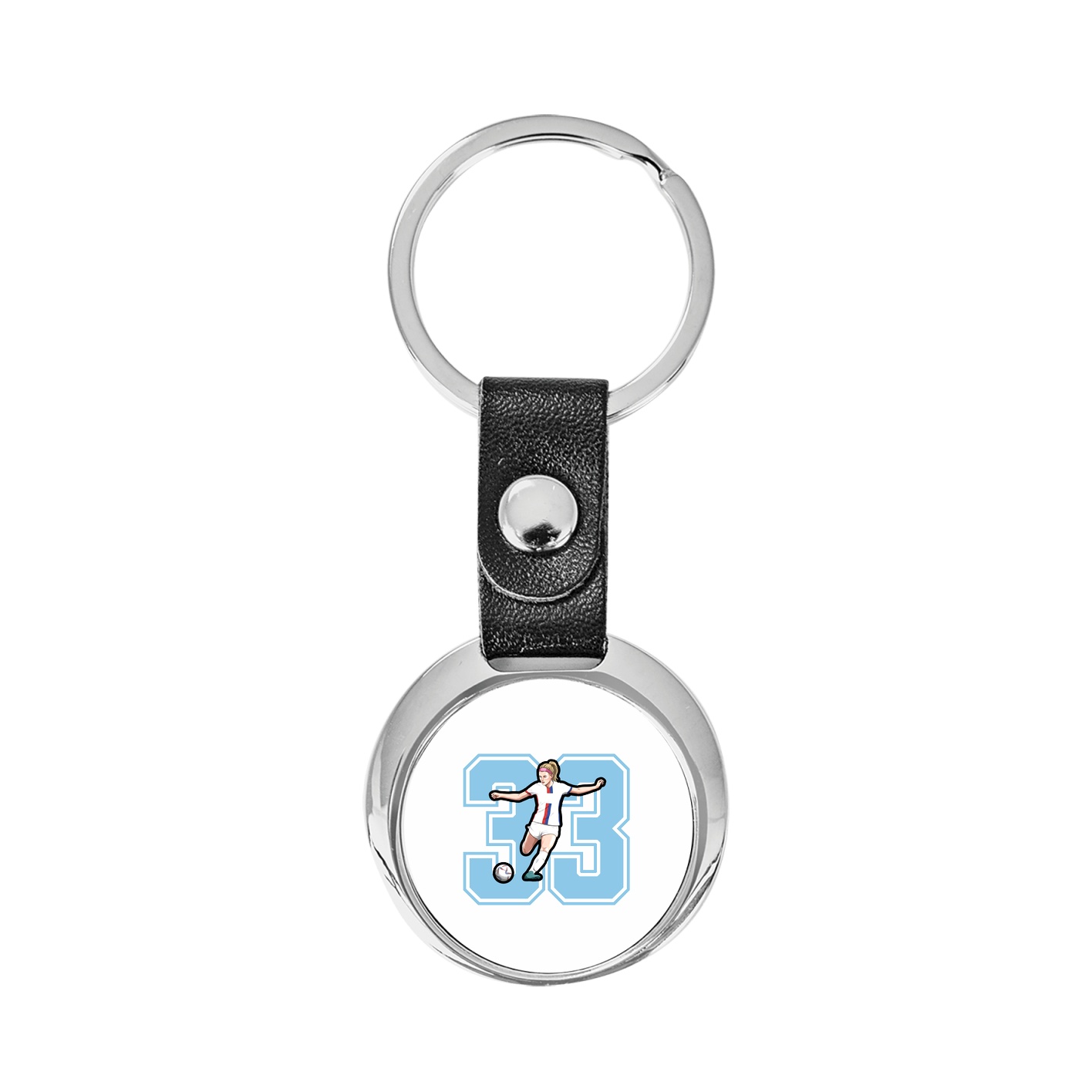 Key Chain — Number in Classic