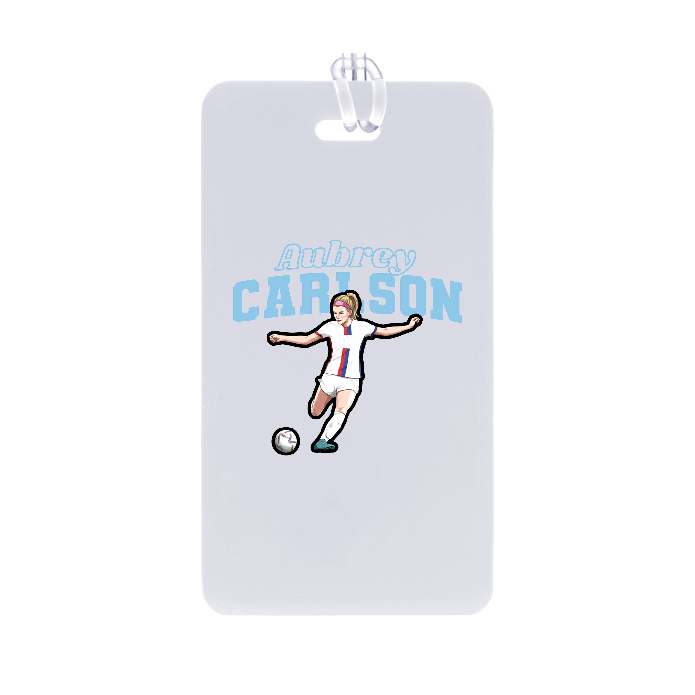 Bag Tag — Name Arch in Classic