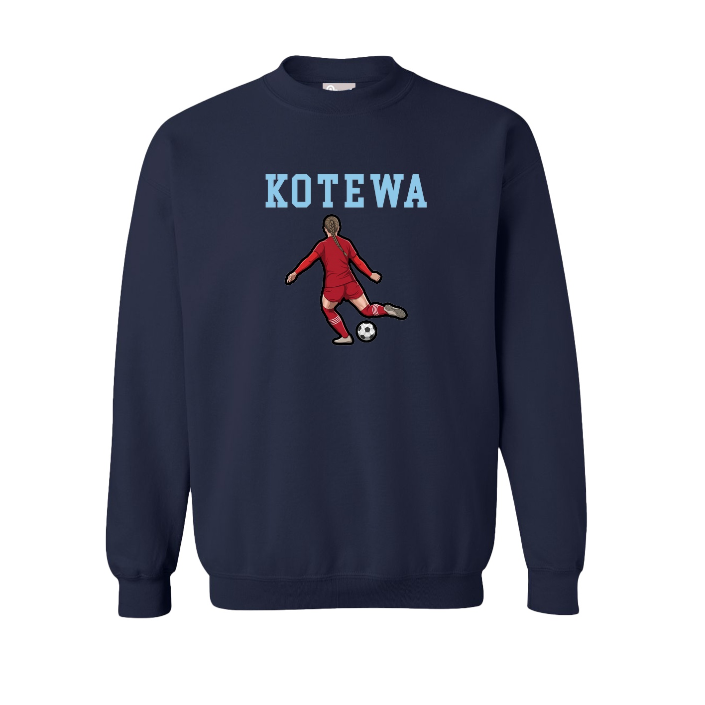Fleece Crew — Shirsey in Navy