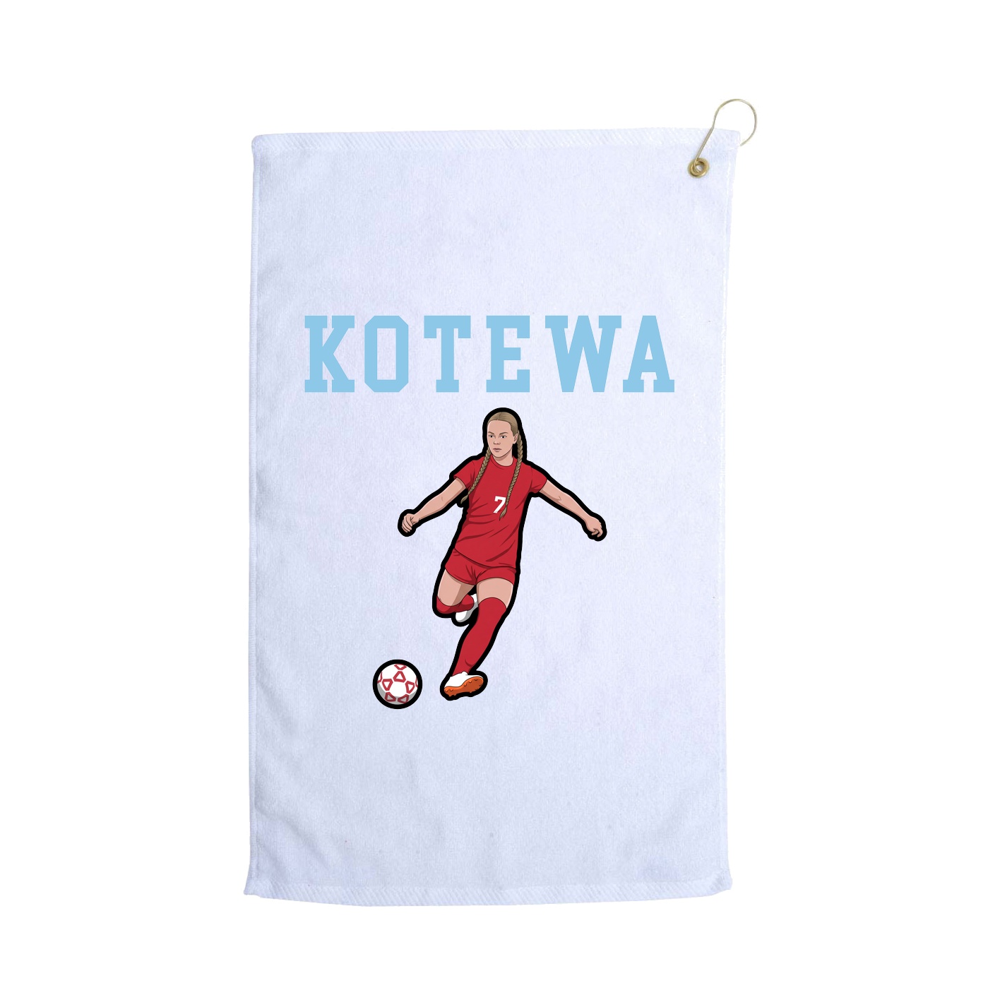 Golf Towel — Shirsey in White