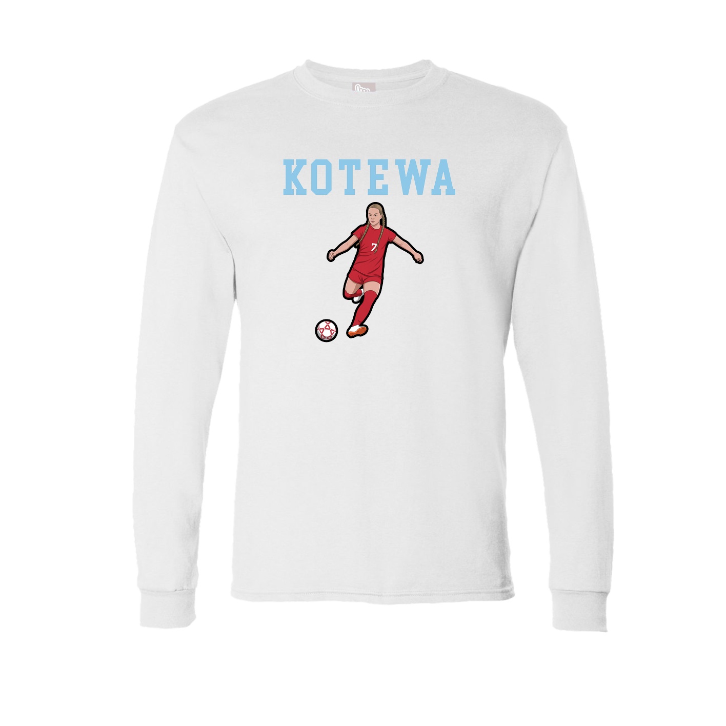 Long Sleeve Tee — Shirsey in White