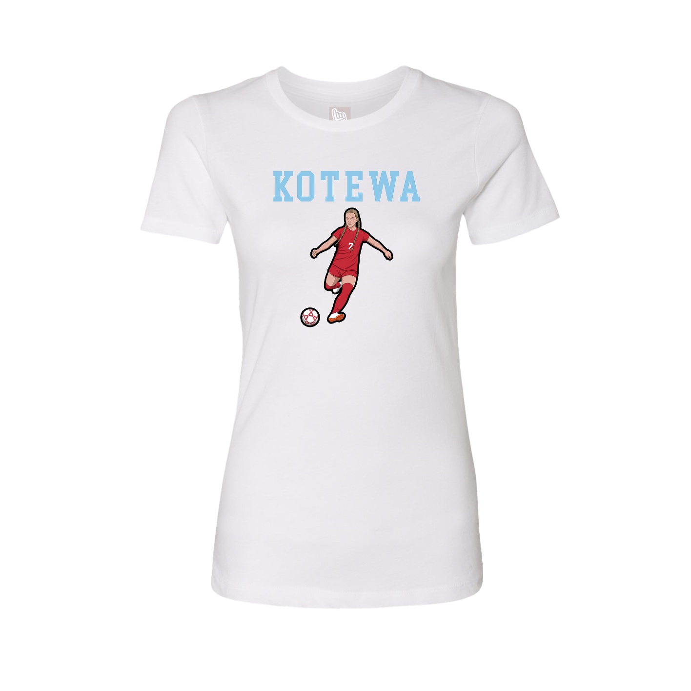 Fitted Women's Tee — Shirsey in White