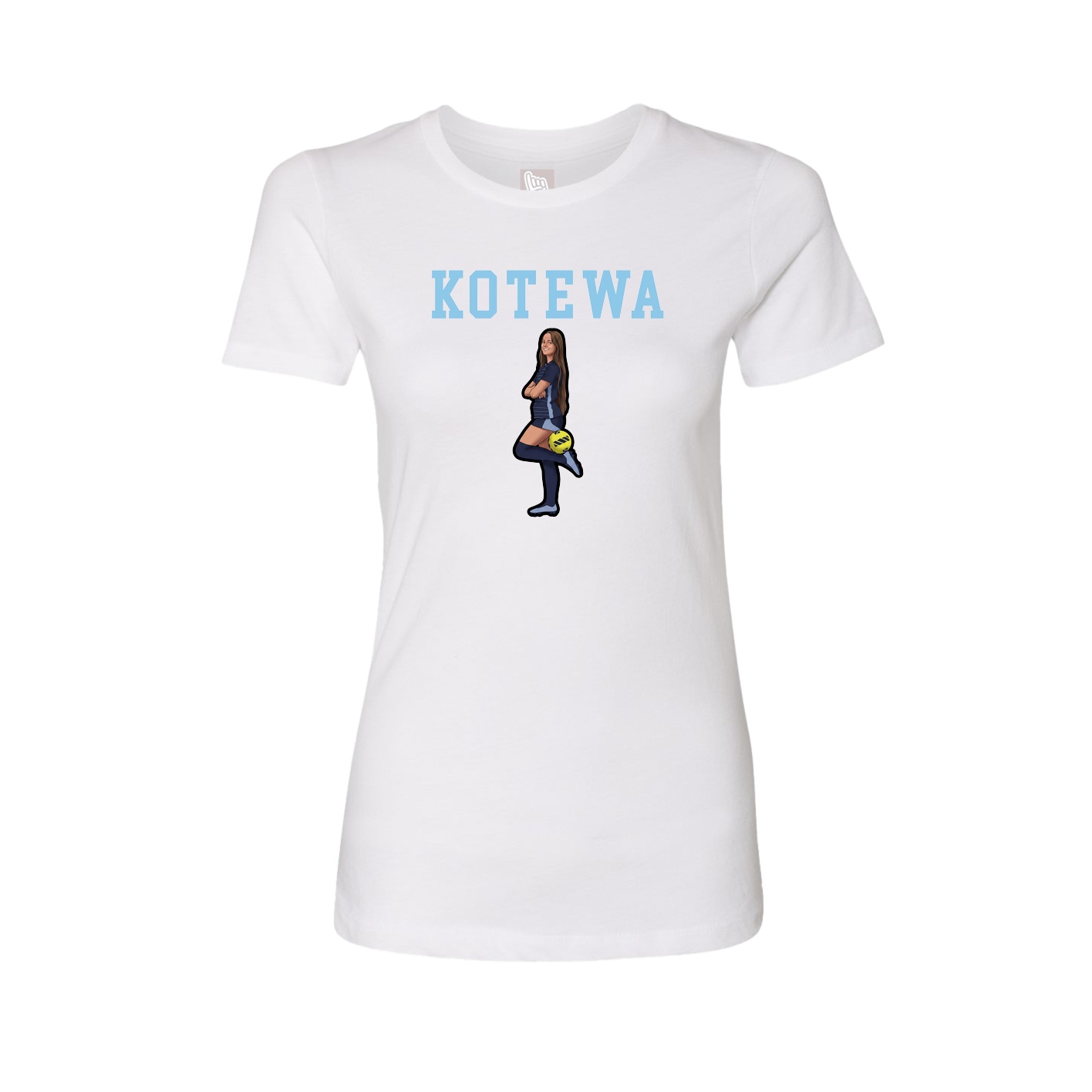 Fitted Women's Tee — Shirsey in White