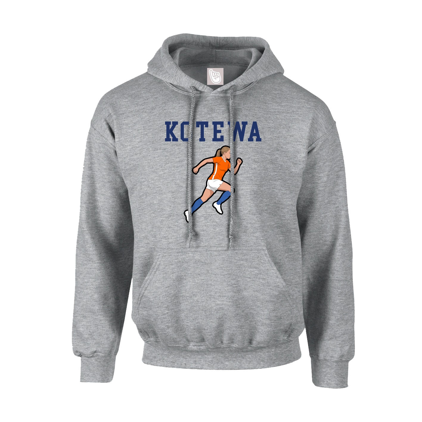 Hoodie — Shirsey in Grey