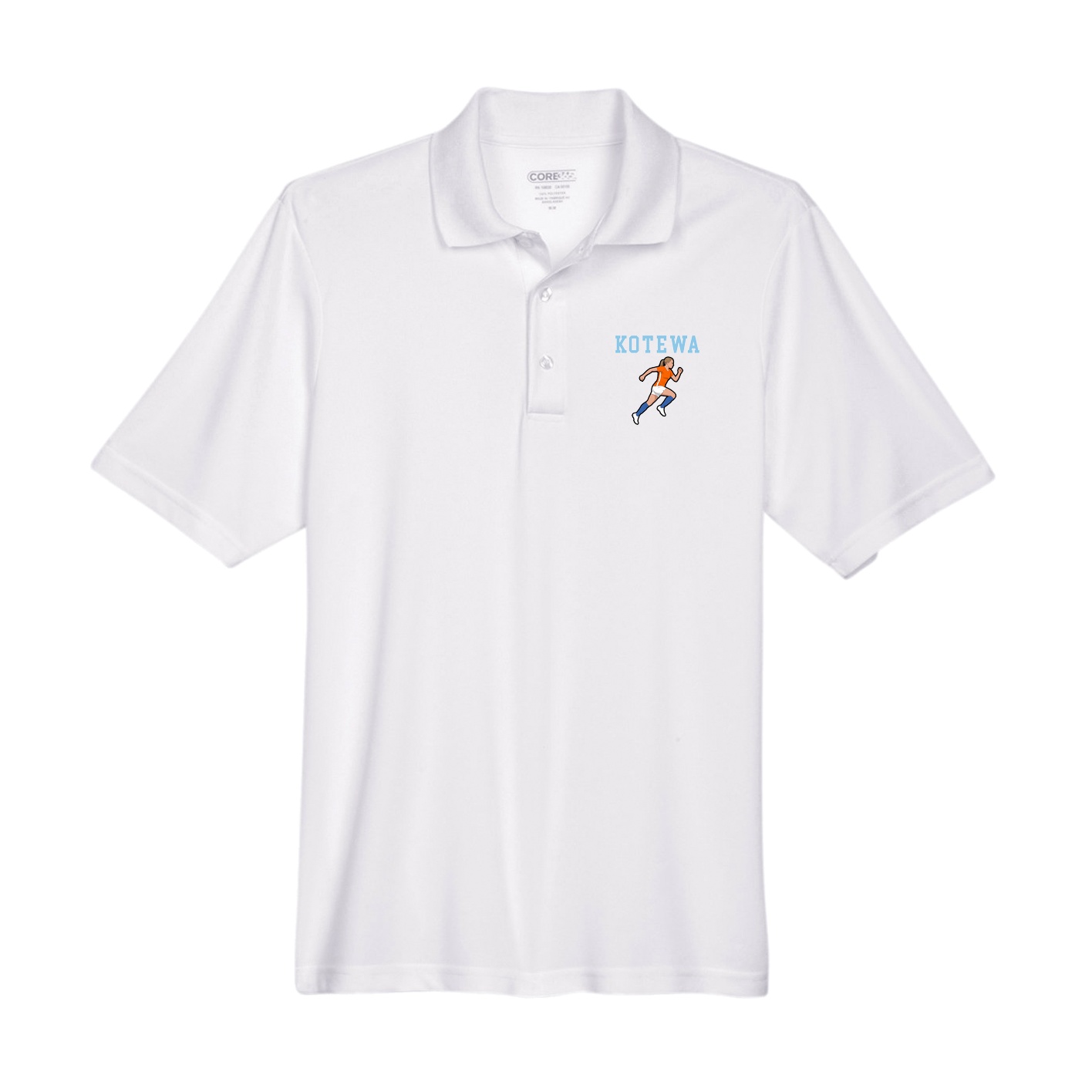Performance Polo — Shirsey in White