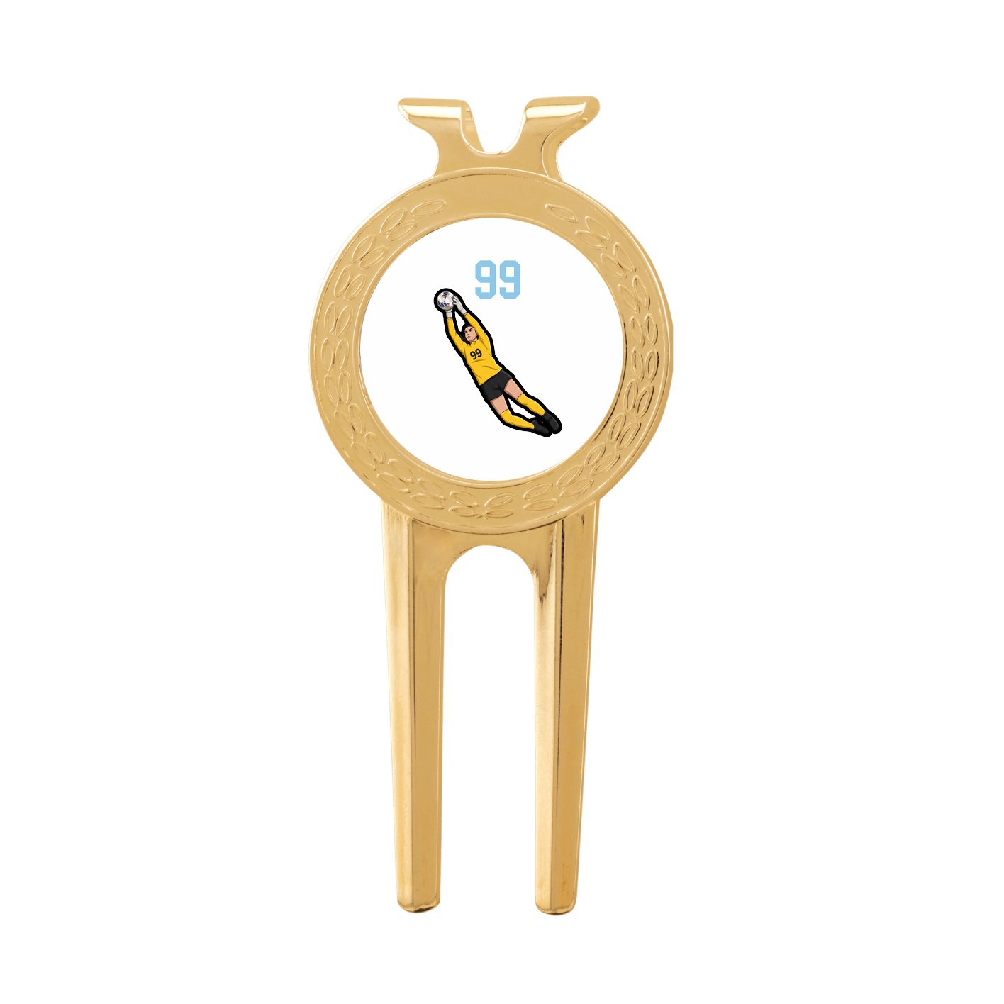 Divot Tool with Ball Marker — Number Top in Classic