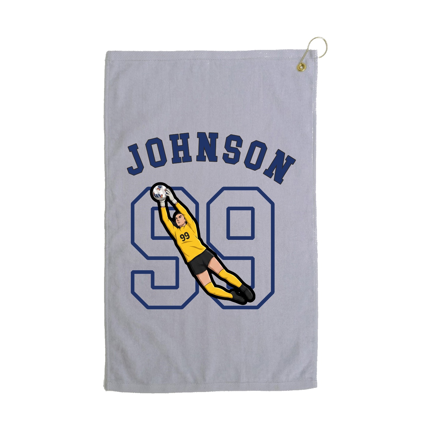 Golf Towel — Shirsey Arch in Grey